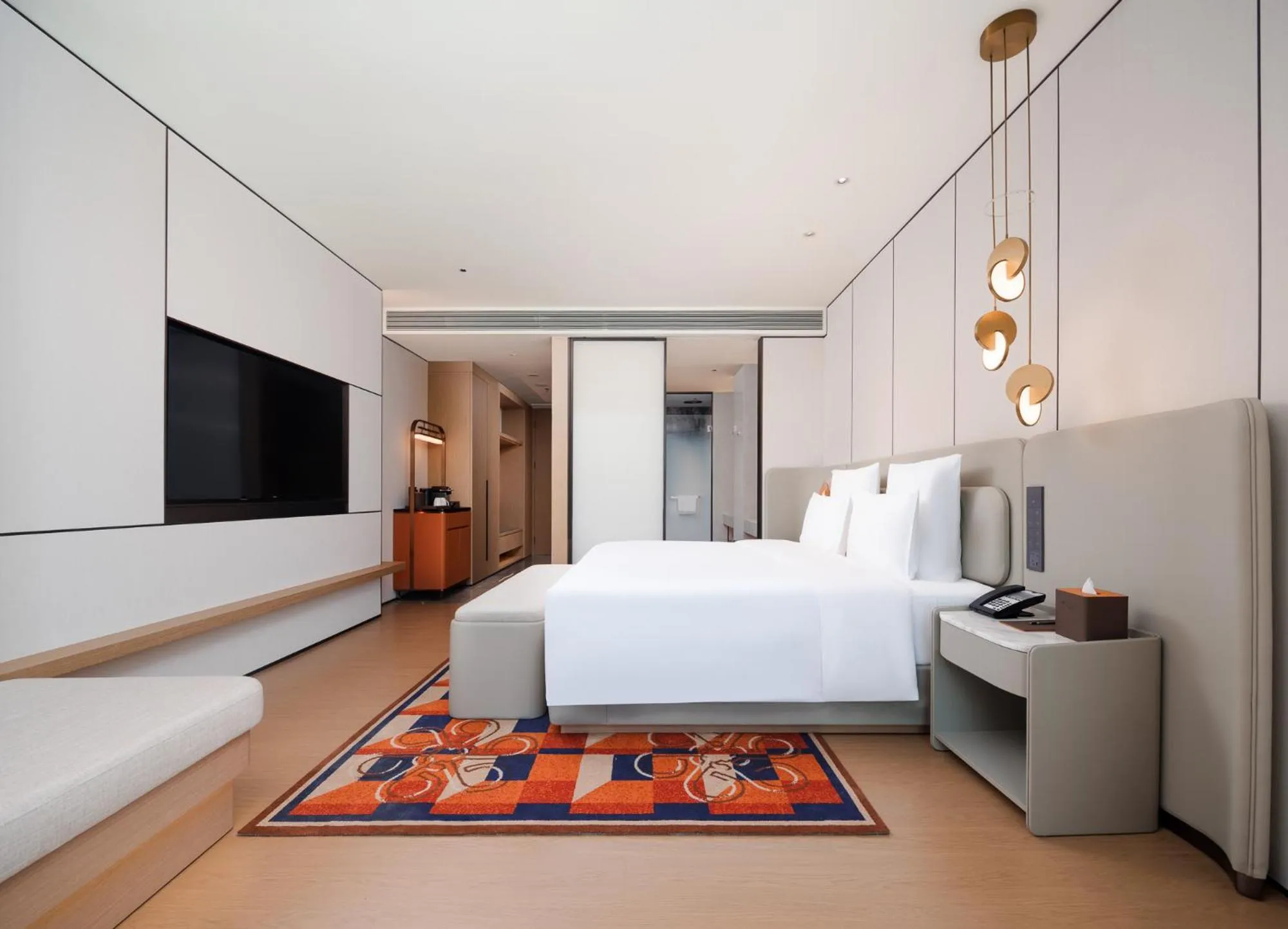 Bedroom, Bed in Pullman Chongqing Xiyue
