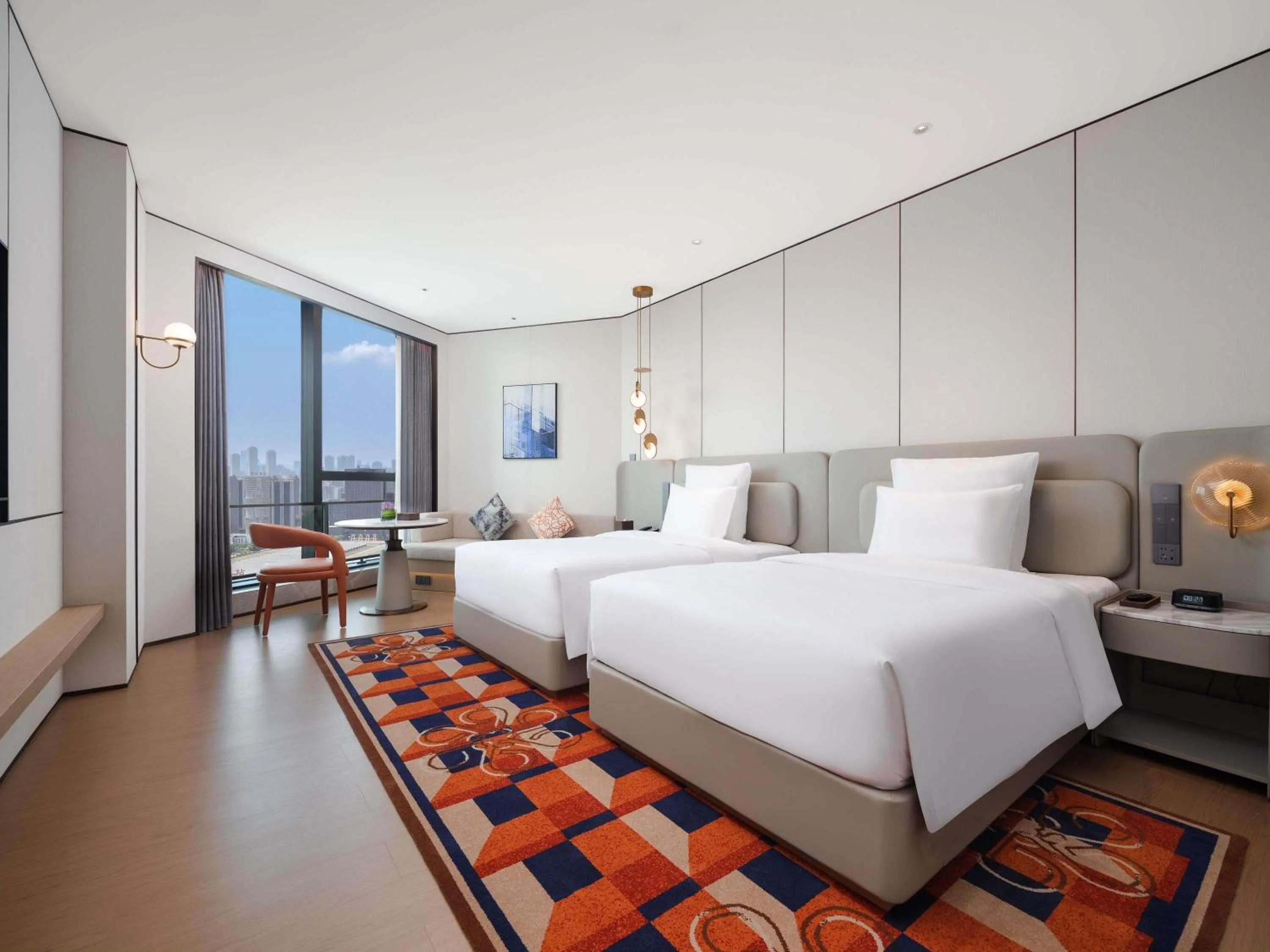 Bedroom, Bed in Pullman Chongqing Xiyue