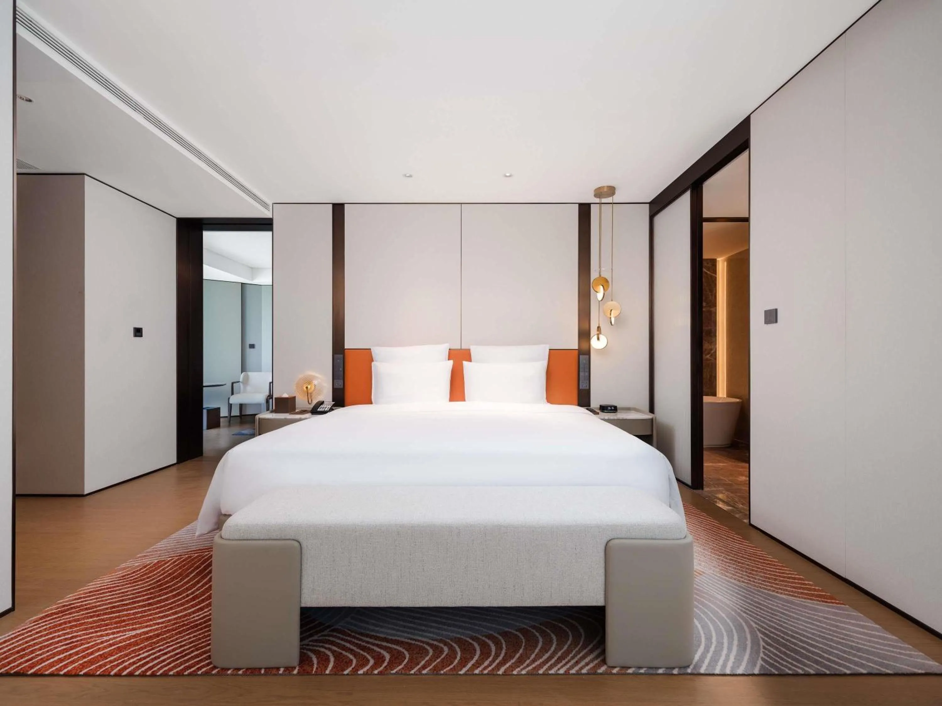 Bedroom, Bed in Pullman Chongqing Xiyue