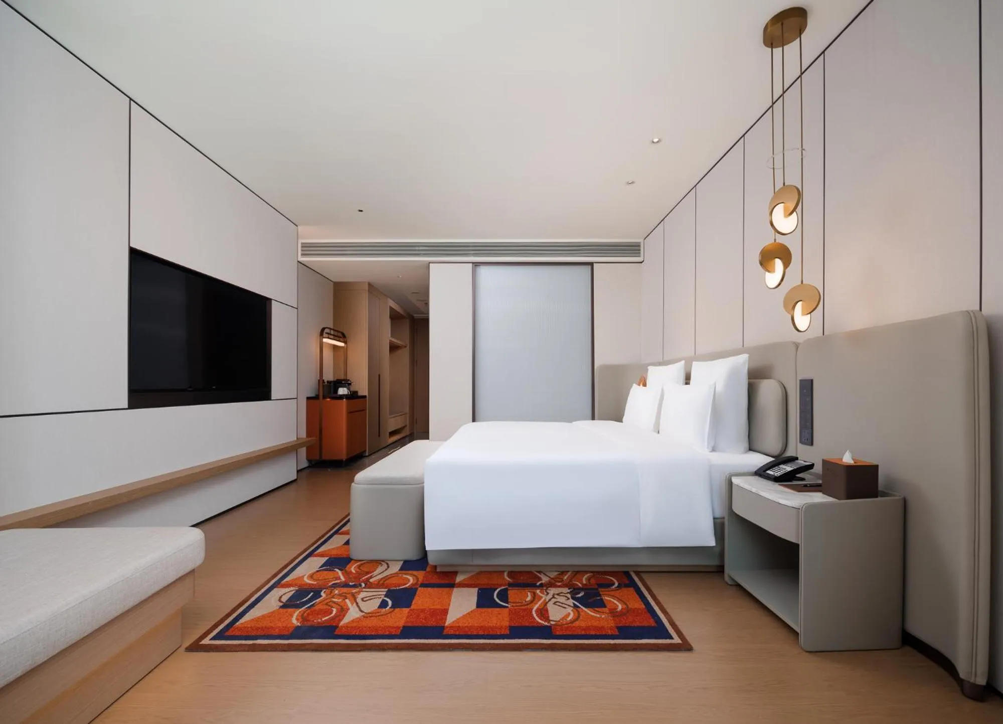 Bedroom, Bed in Pullman Chongqing Xiyue