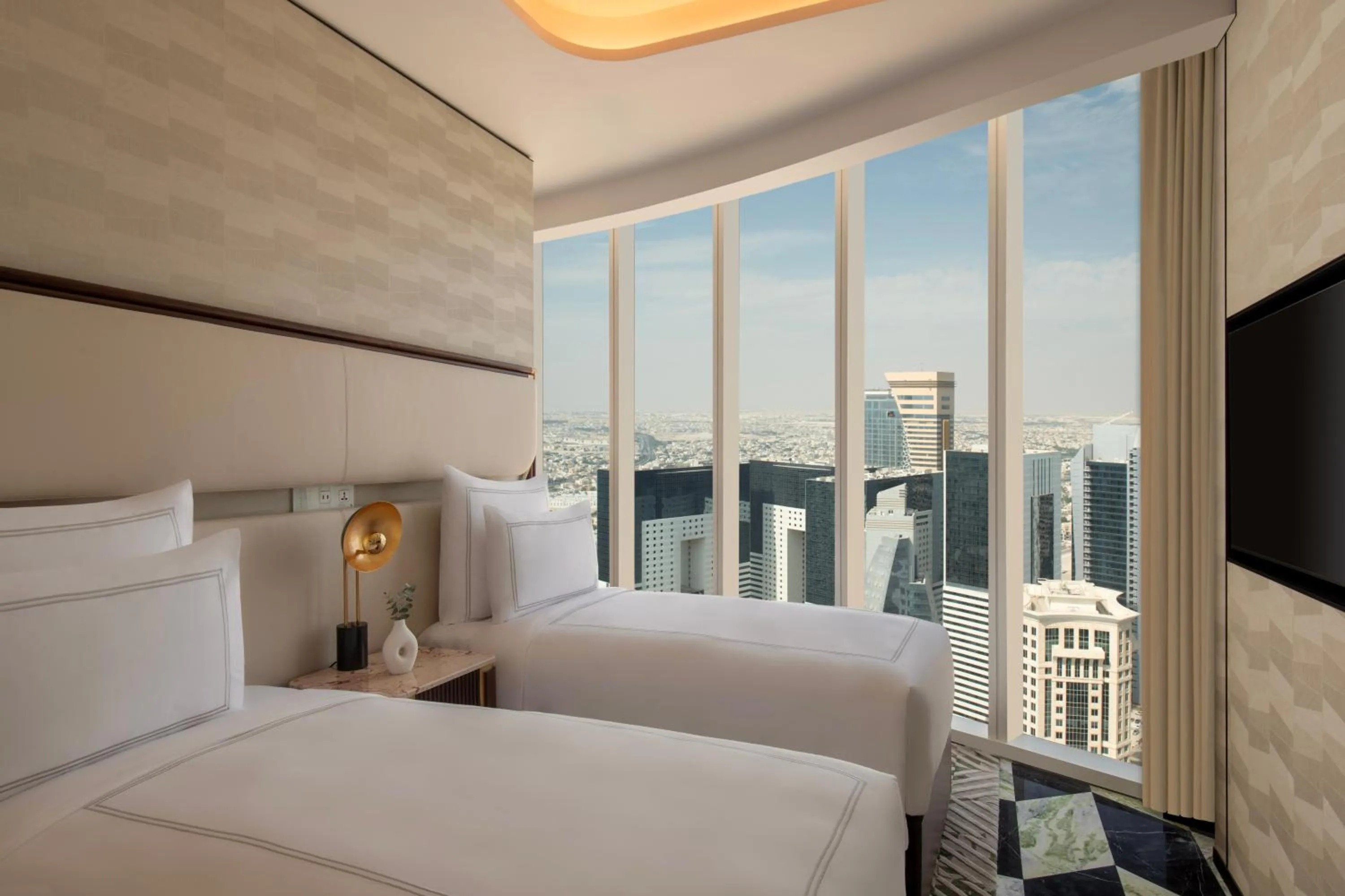 Bedroom, Bed in Swissôtel Corniche Park Towers Doha