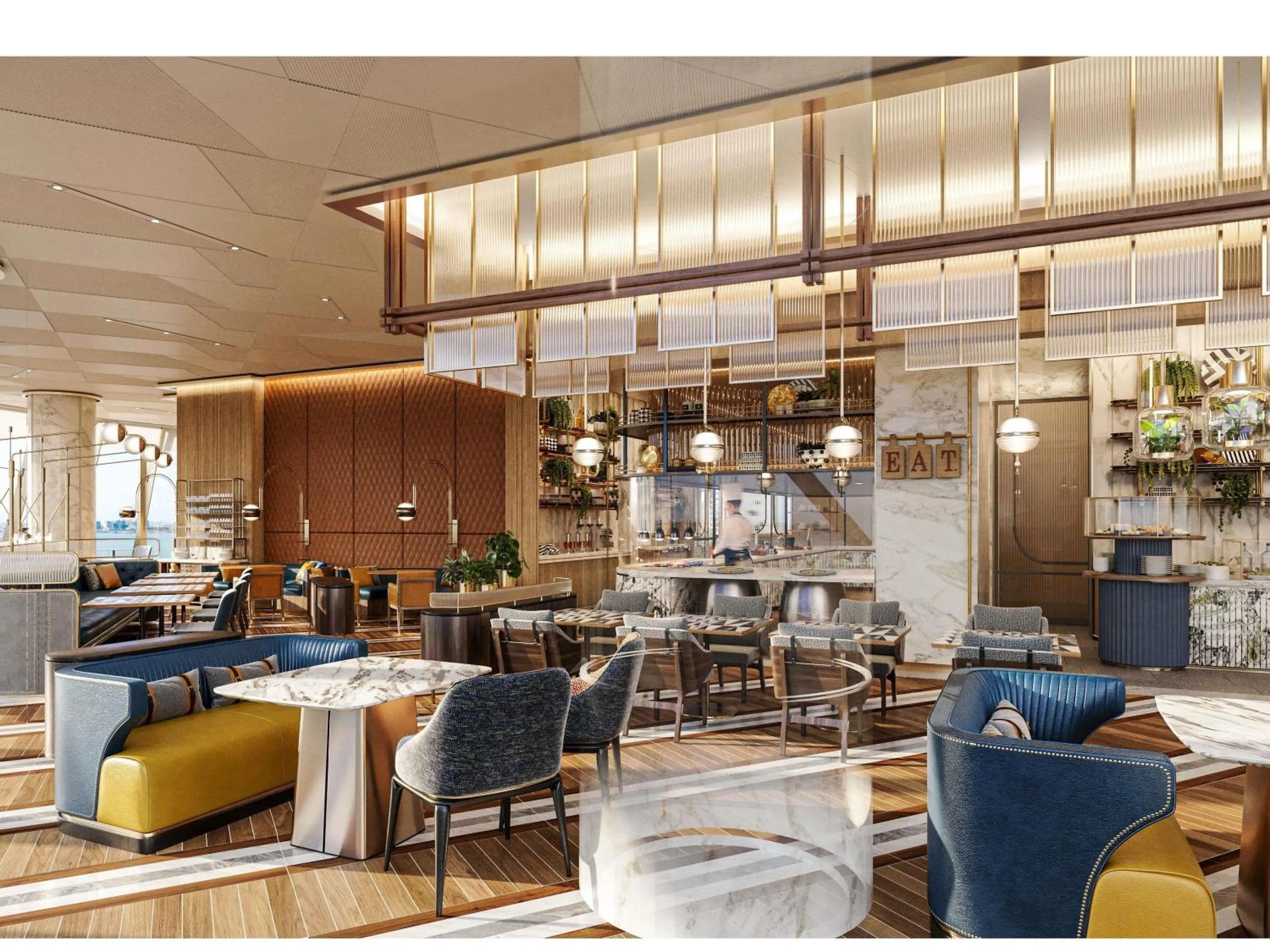 Breakfast in Swissôtel Corniche Park Towers Doha