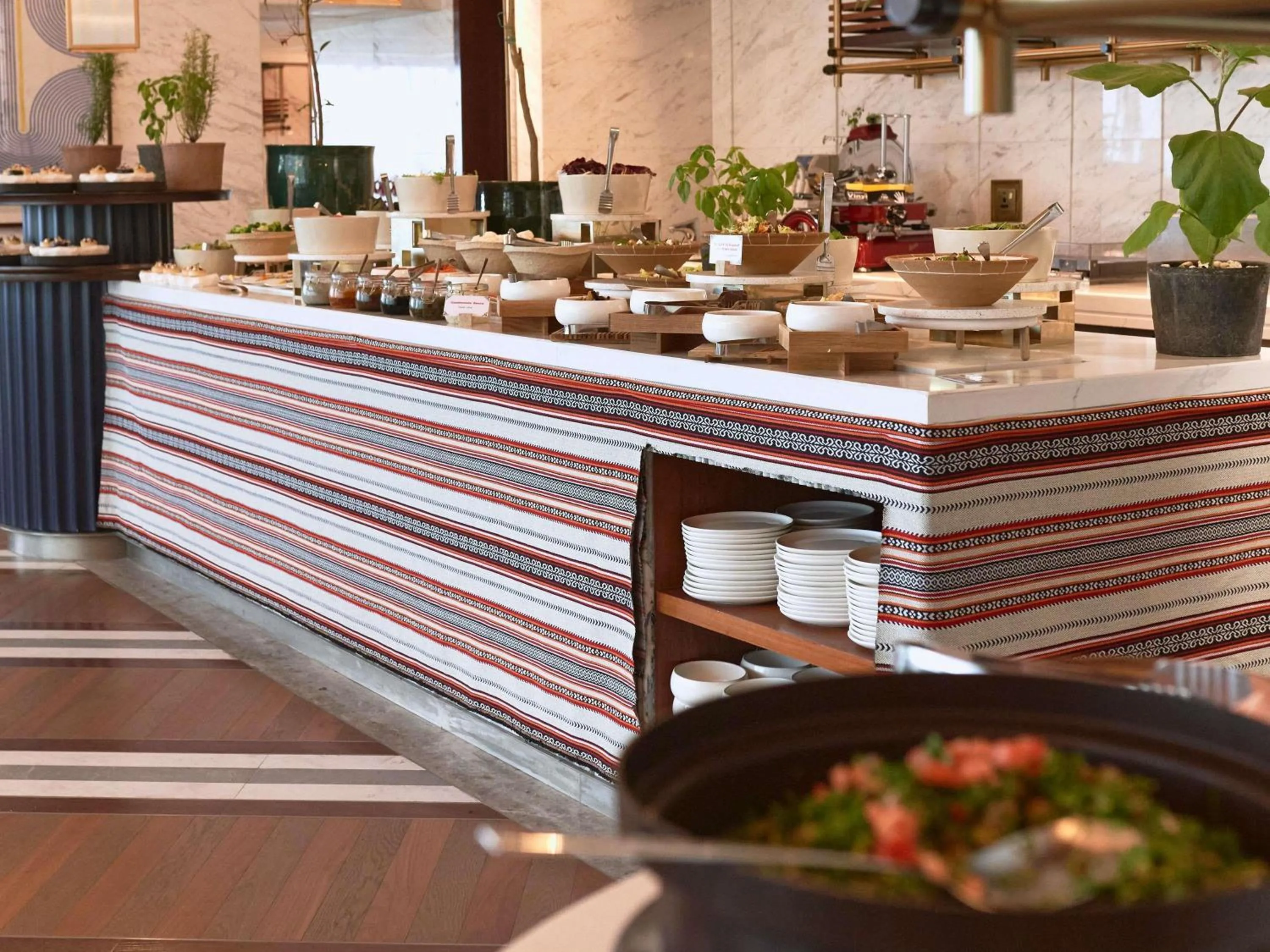 Breakfast in Swissôtel Corniche Park Towers Doha