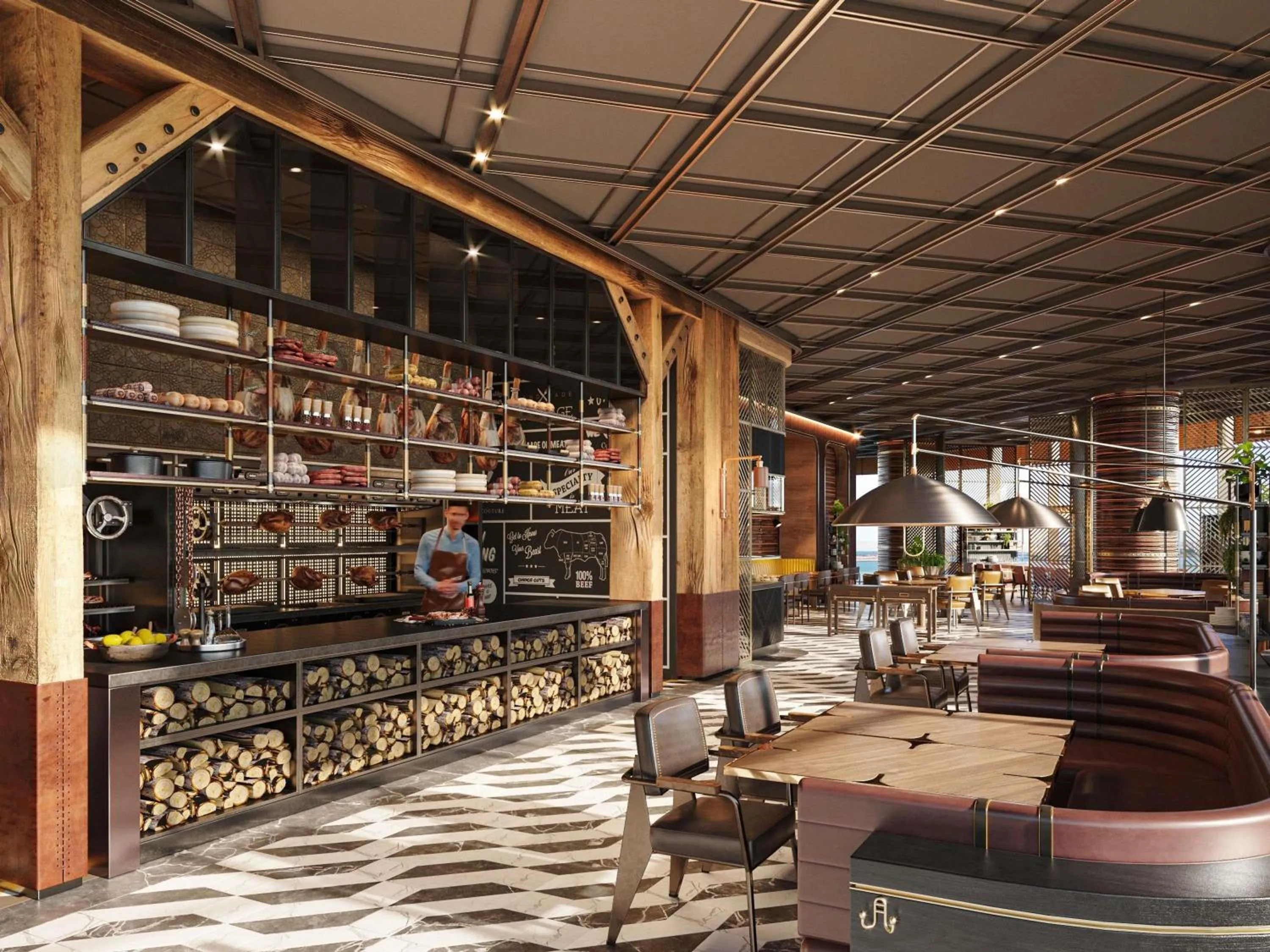 Restaurant/places to eat in Swissôtel Corniche Park Towers Doha