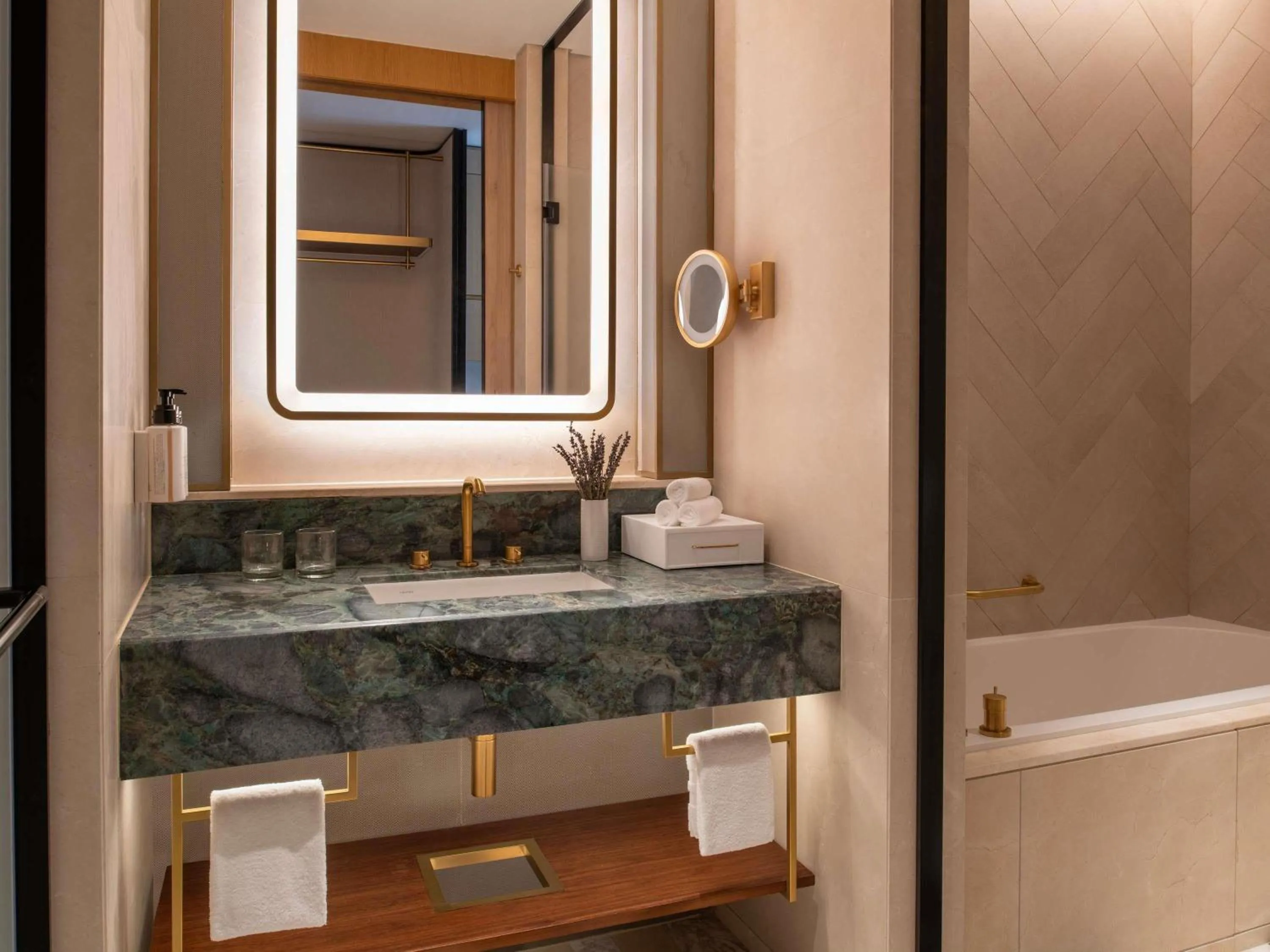 Bedroom in Swissôtel Corniche Park Towers Doha