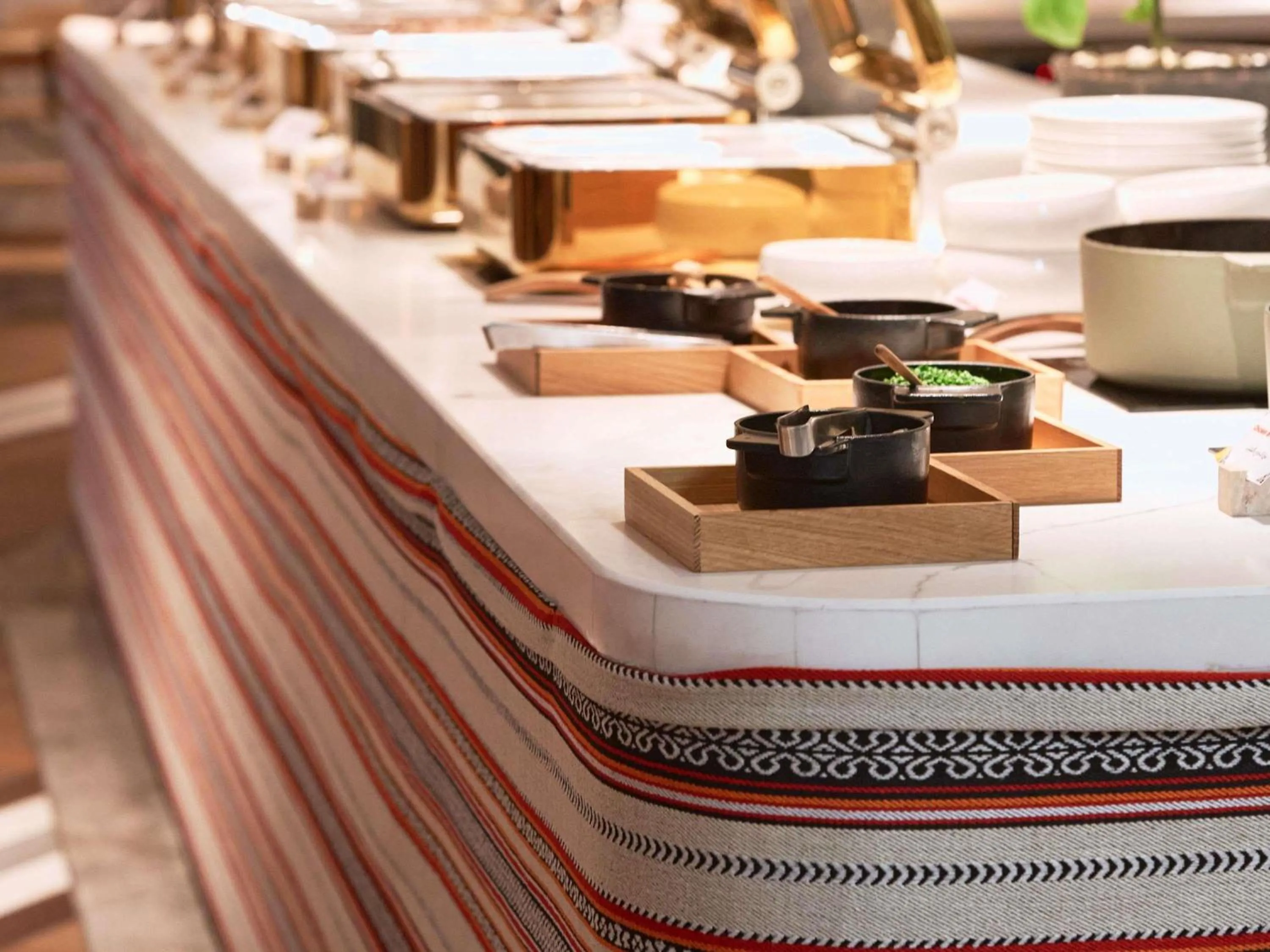 Breakfast in Swissôtel Corniche Park Towers Doha