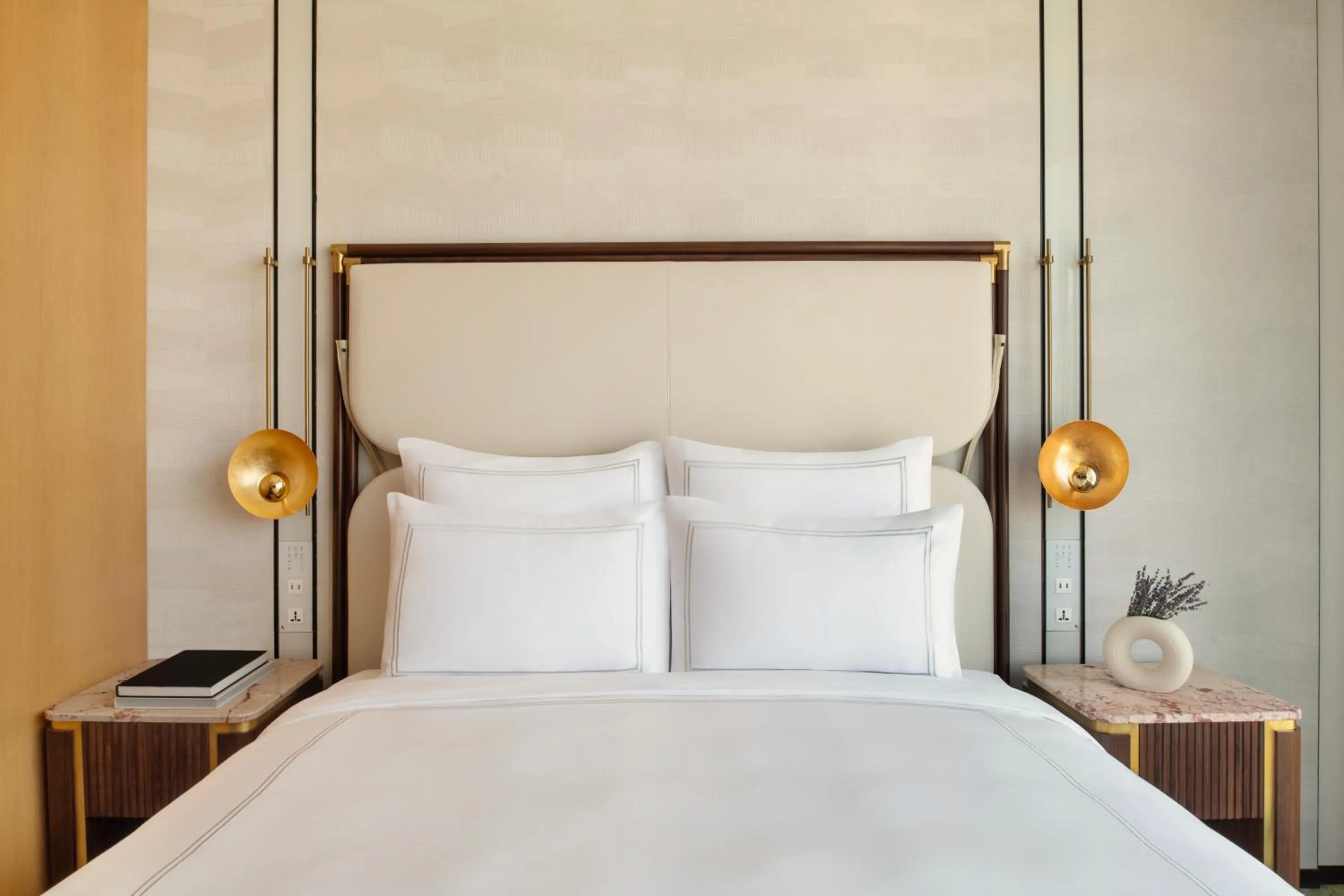 Bed in Swissôtel Corniche Park Towers Doha