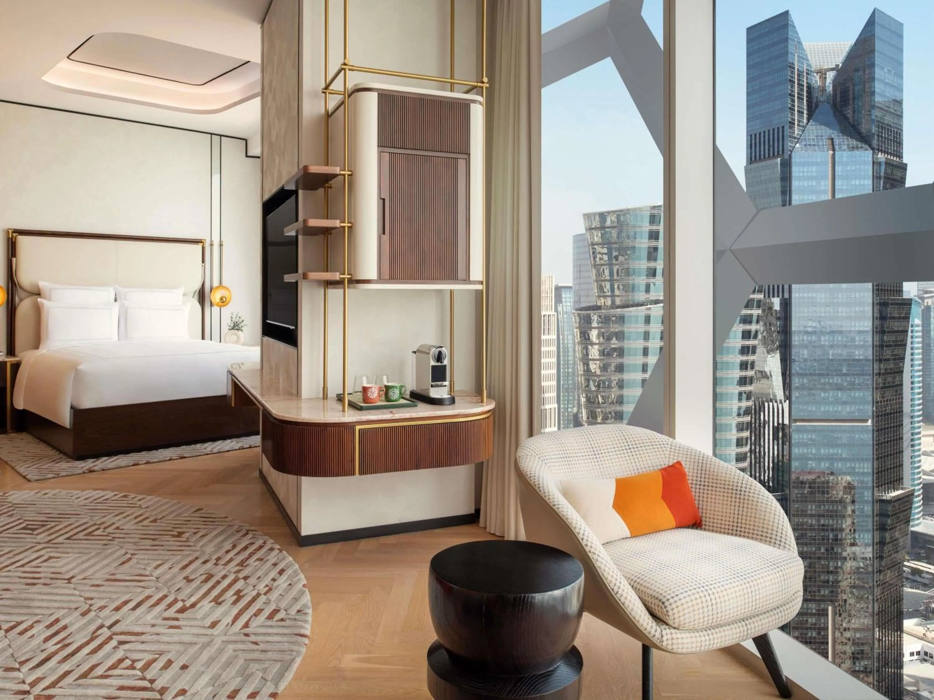 Bedroom, Bed in Swissôtel Corniche Park Towers Doha