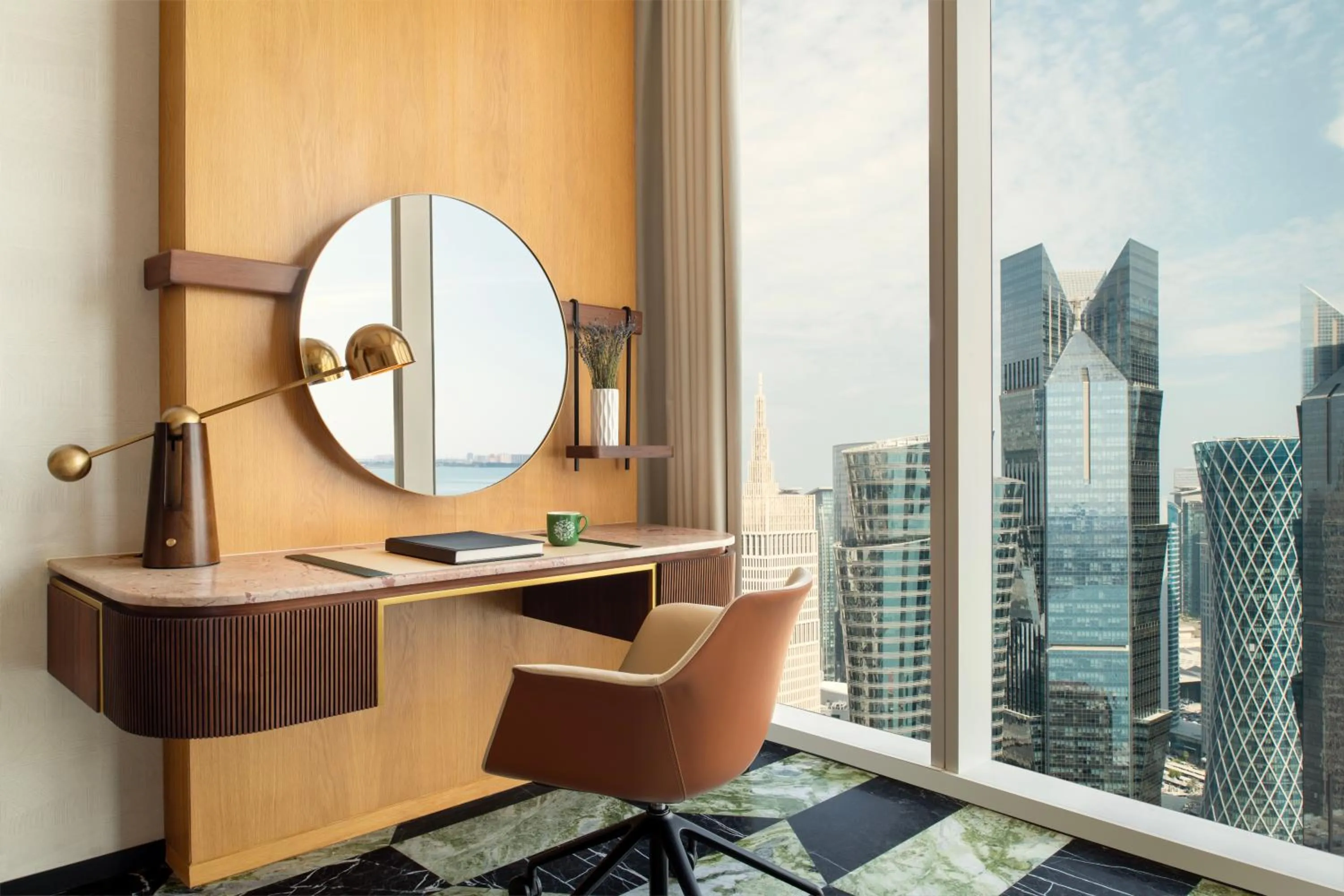 Bedroom in Swissôtel Corniche Park Towers Doha