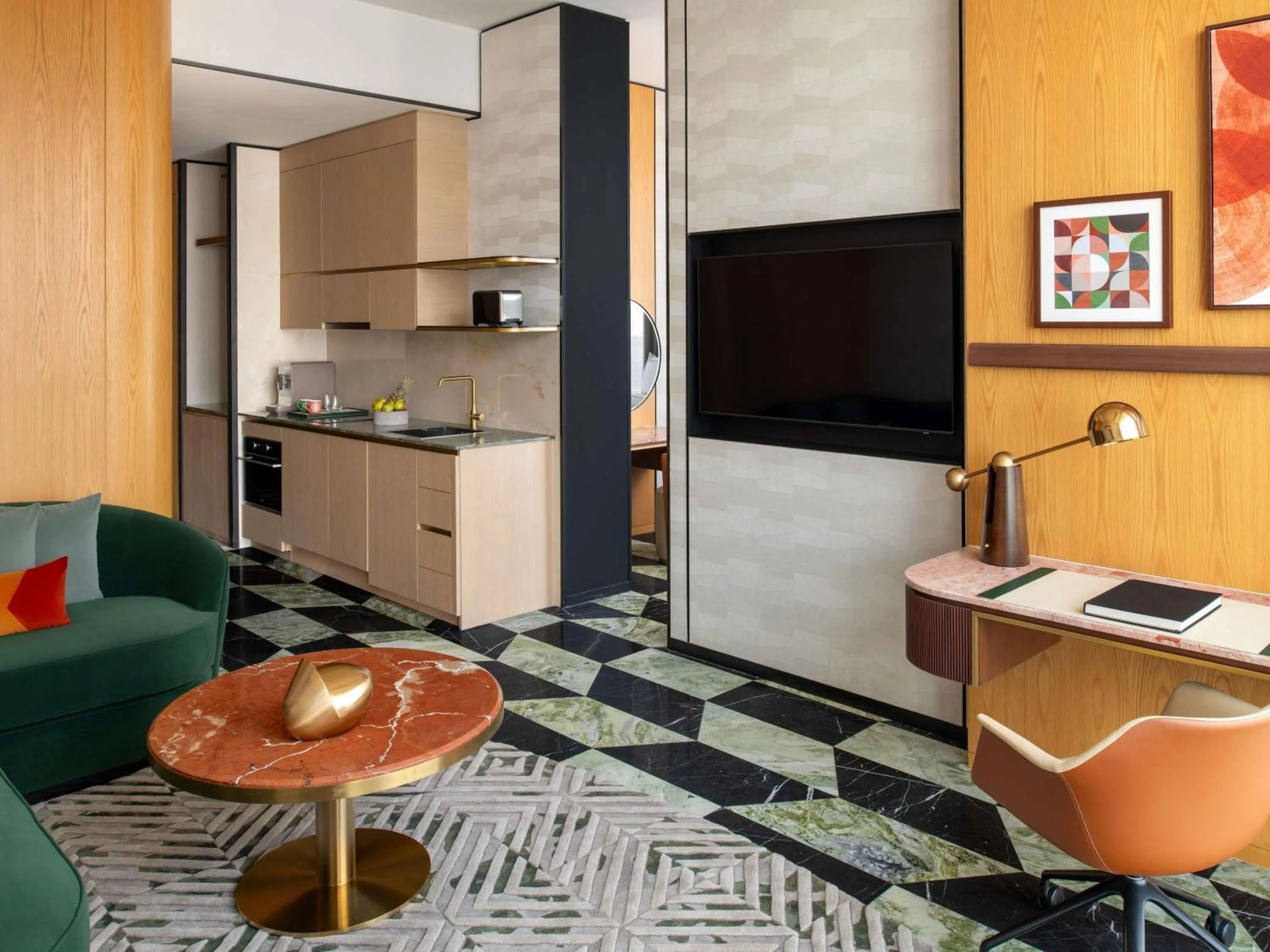 Bedroom in Swissôtel Corniche Park Towers Doha