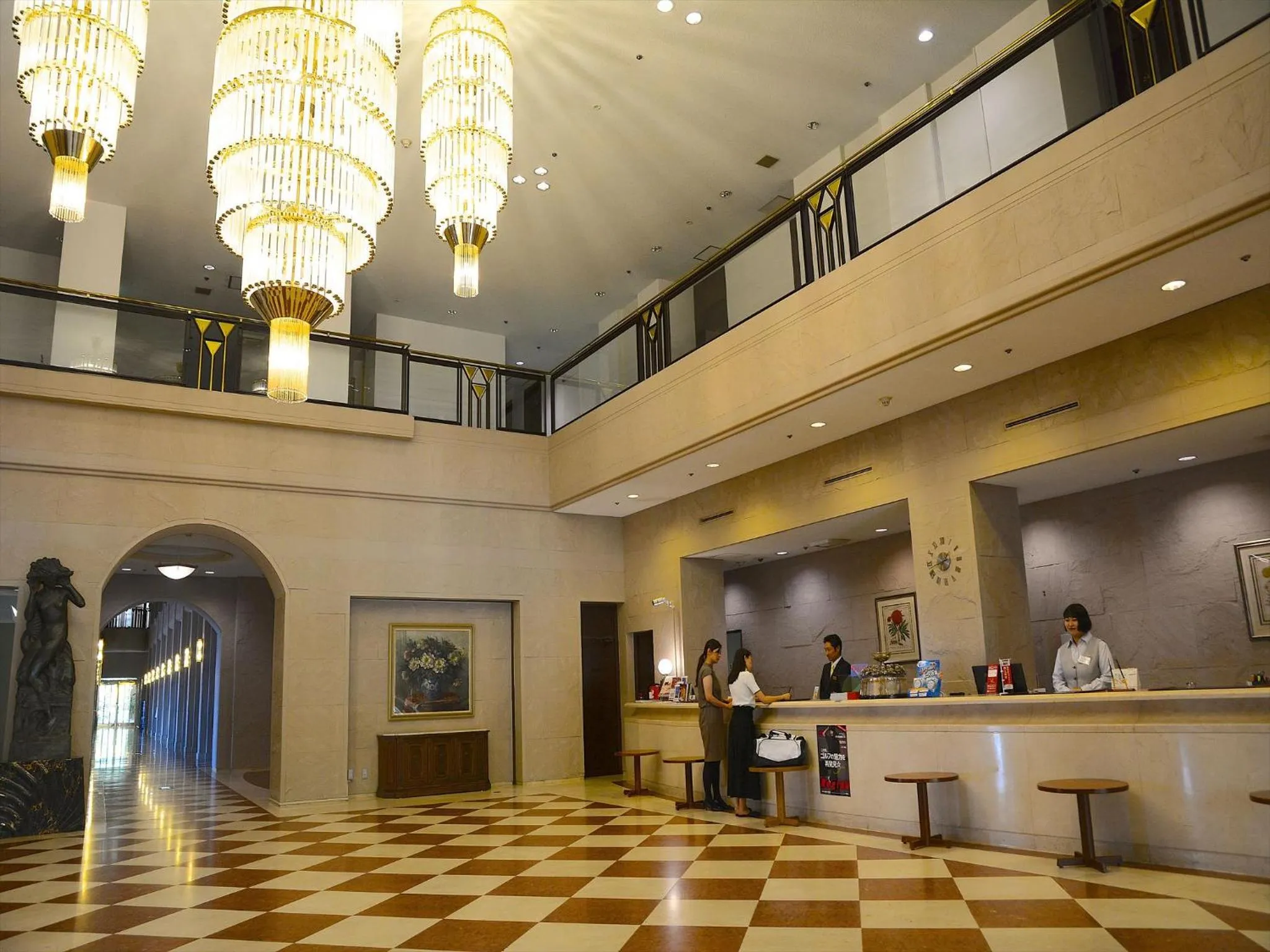 Lobby or reception in Yugashima Golf Club & Hotel Resort