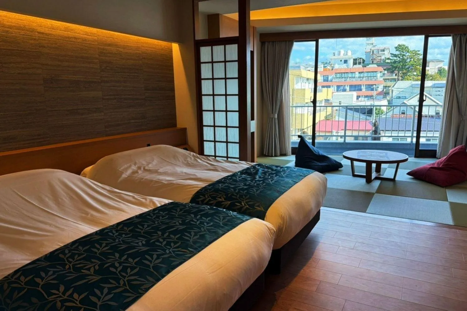 Bed in Shinyu no Yado SAZANA