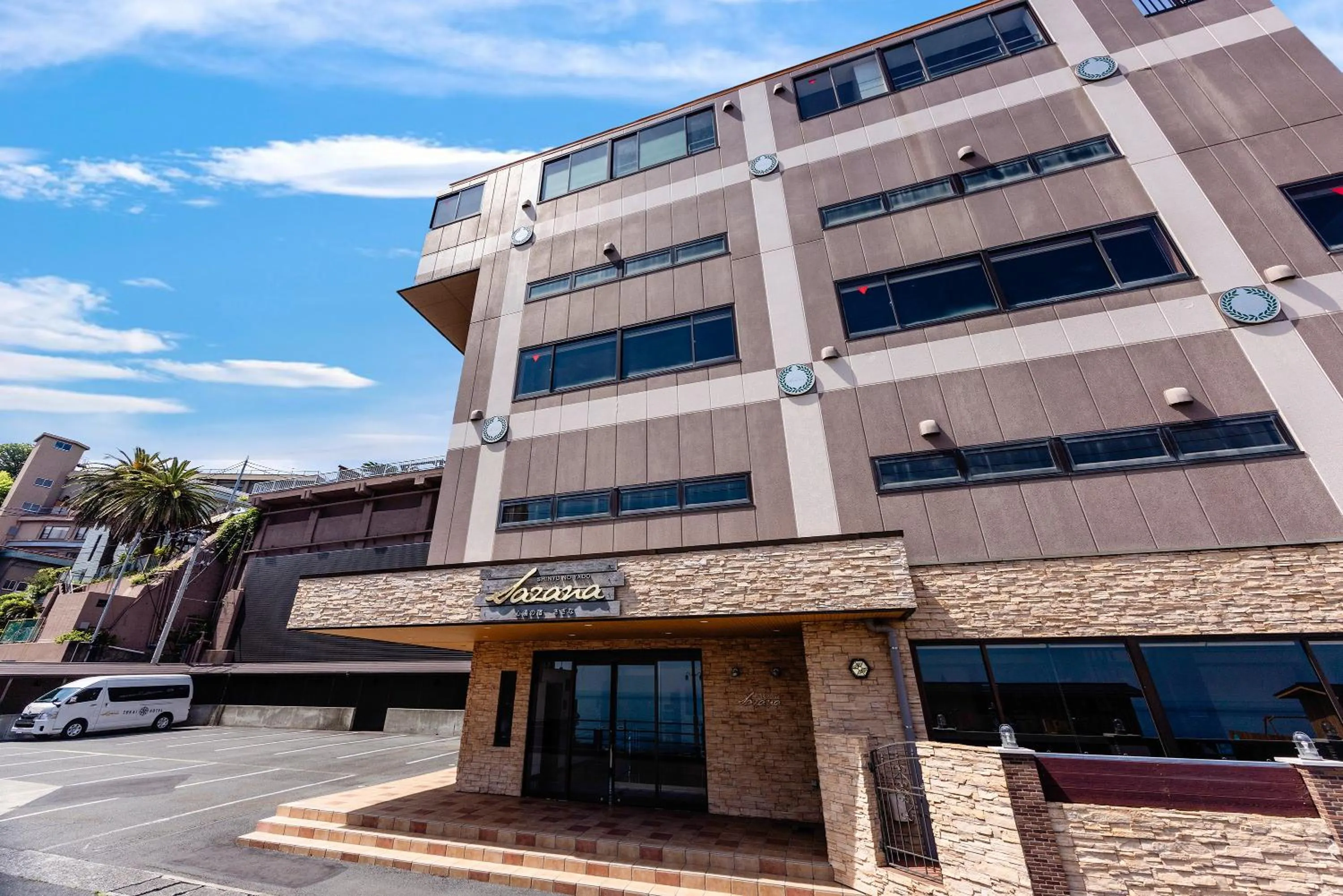 Property building in Shinyu no Yado SAZANA