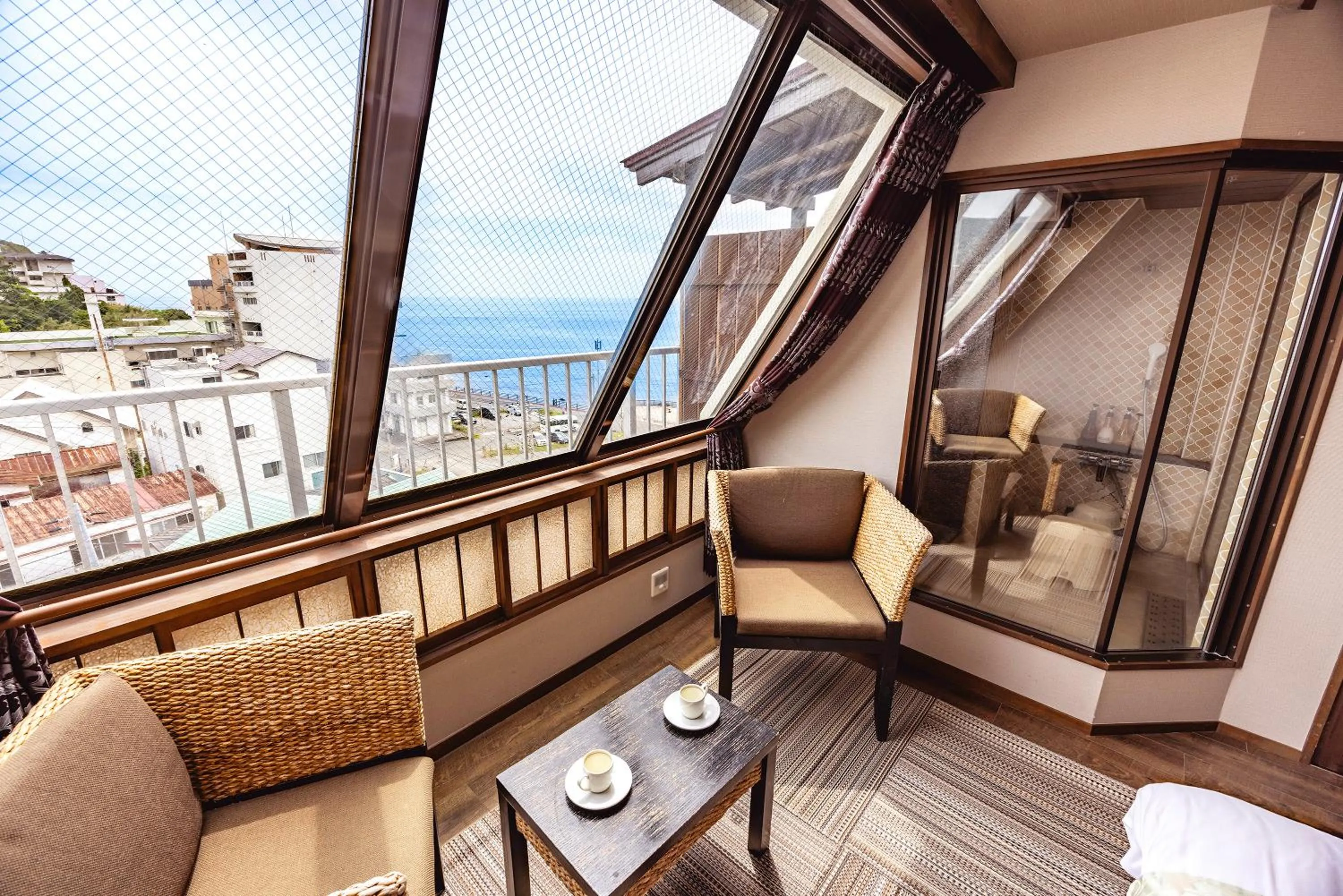 View (from property/room) in Shinyu no Yado SAZANA