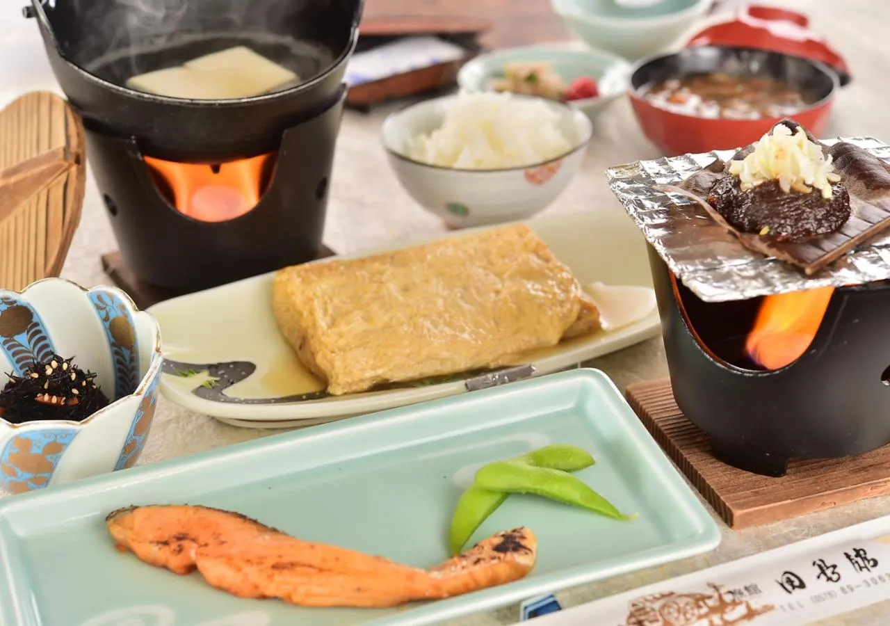 Food in 筋肉と自然と遊ぶ宿 田島館