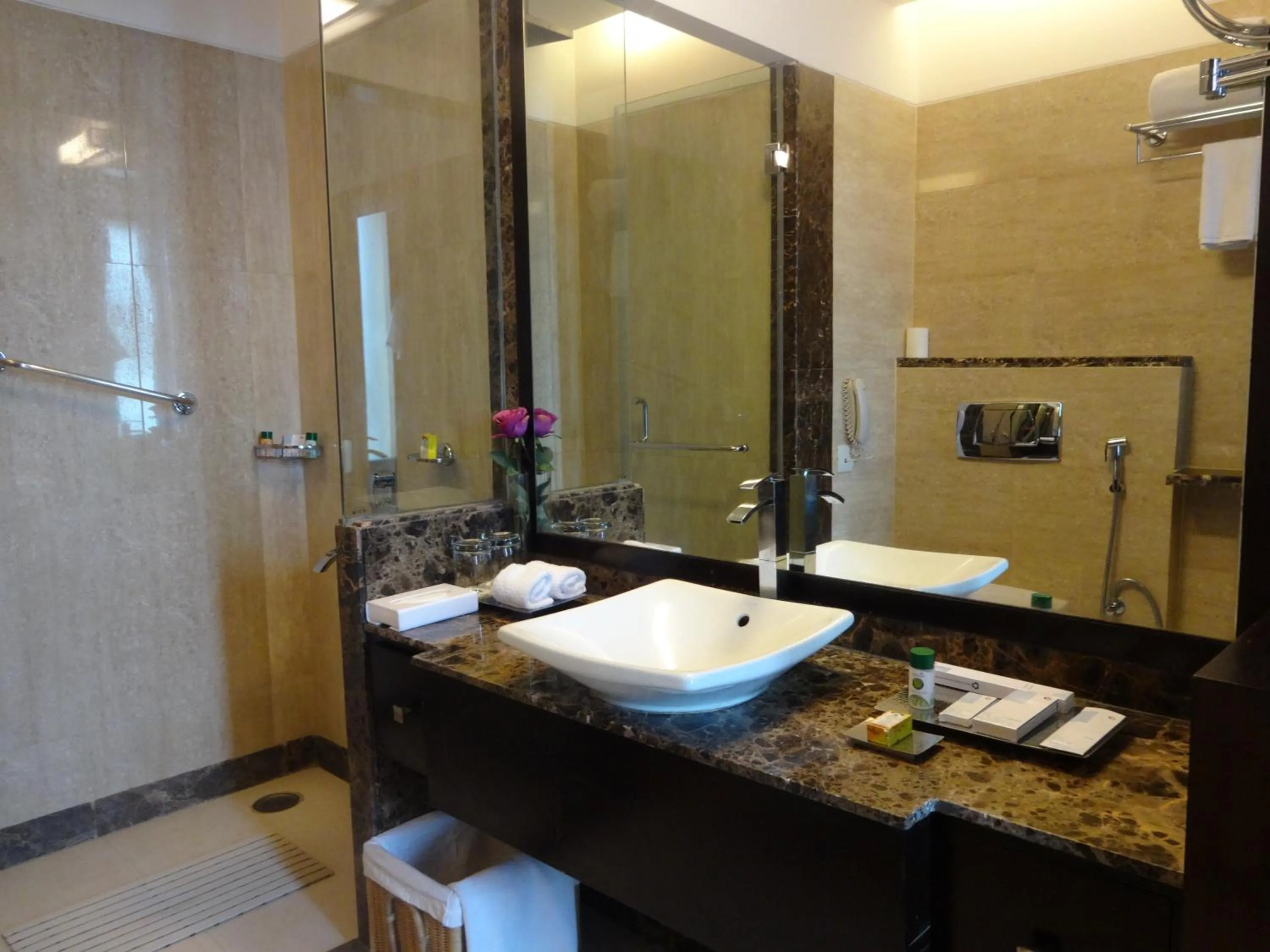 Bathroom in Fortune Park Orange, Sidhrawali, Gurugram - Member ITC Hotels' Group