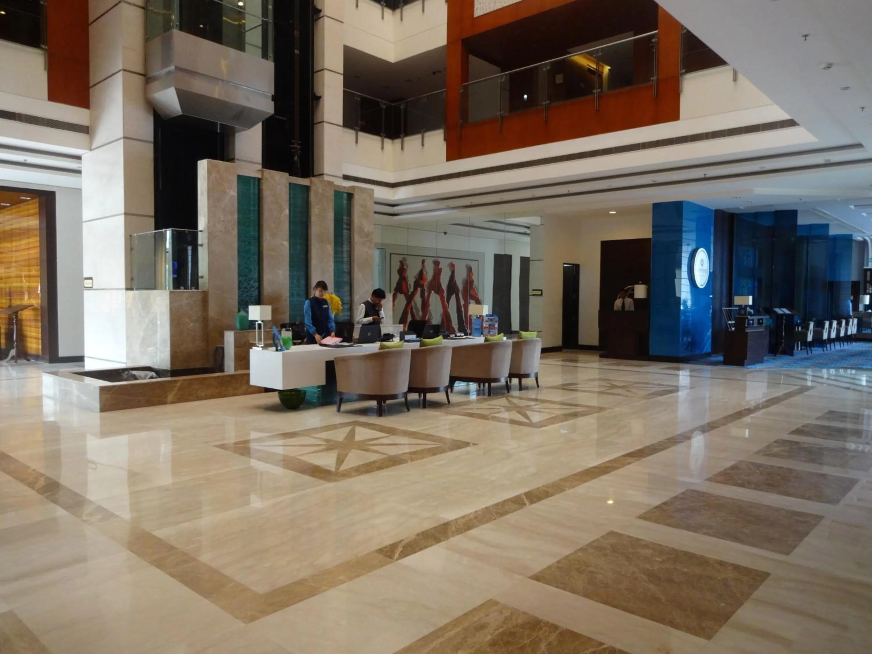 Lobby or reception in Fortune Park Orange, Sidhrawali, Gurugram - Member ITC Hotels' Group