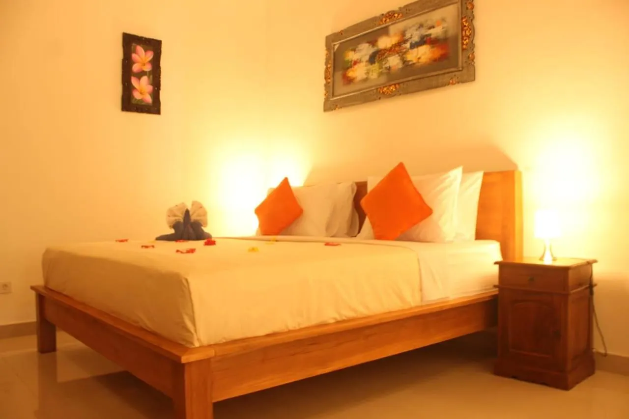 Bed in Amarta Beach Cottages