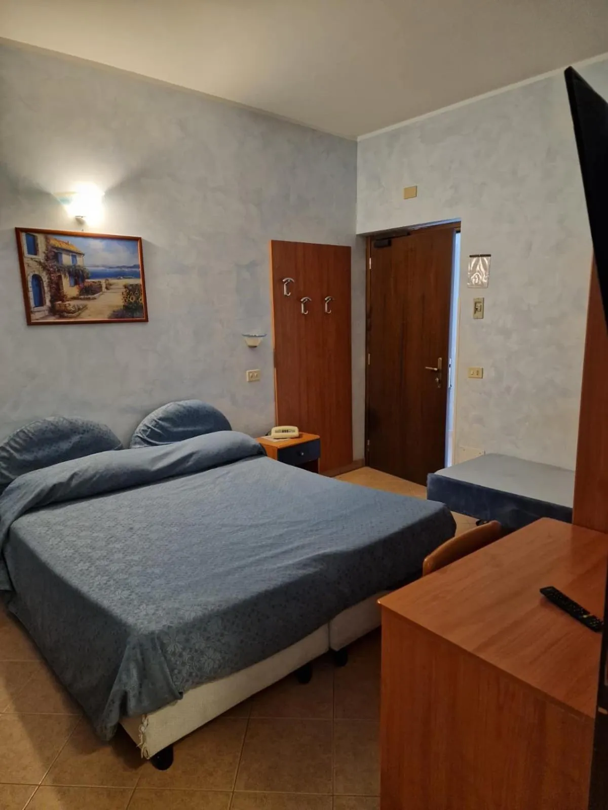 Bed in Hotel La Milanese