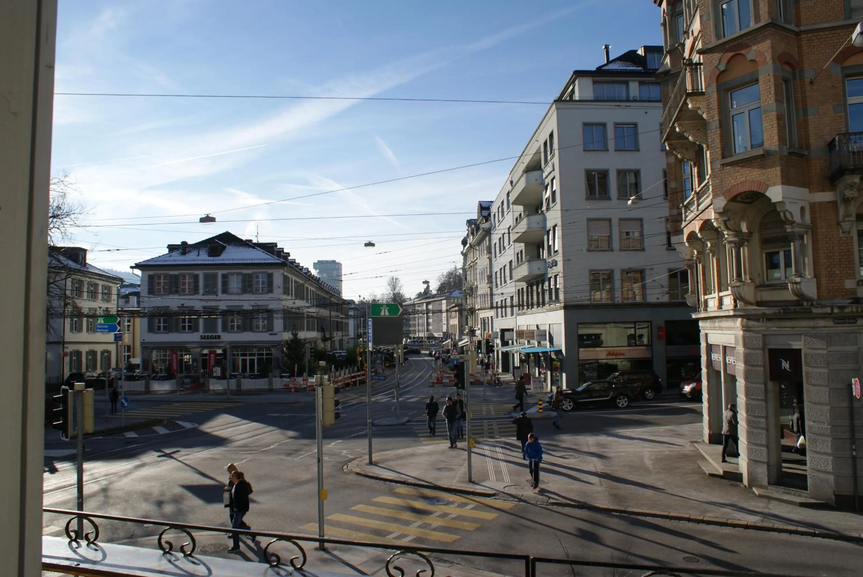 City view in Kränzlin Hotel