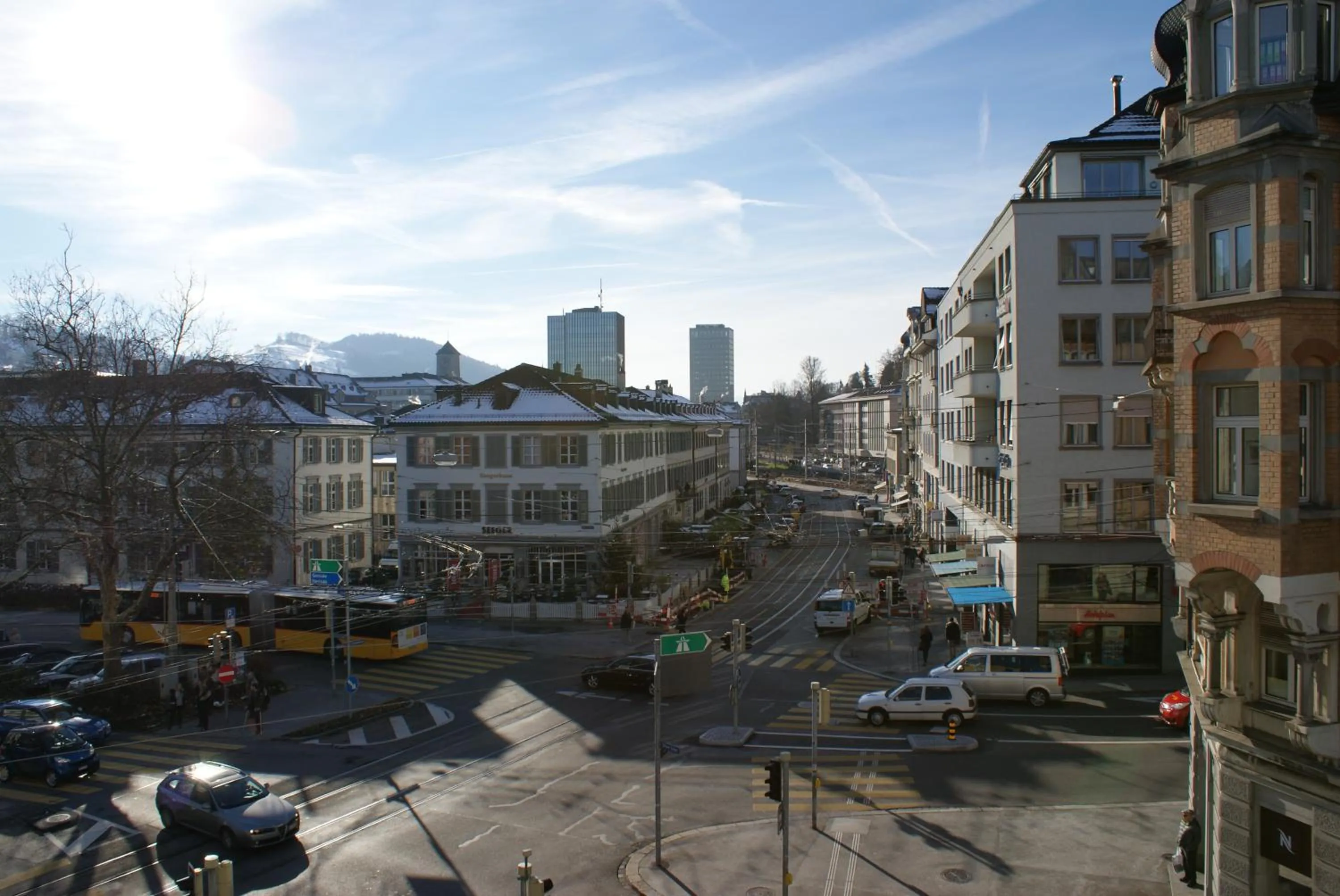 City view in Kränzlin Hotel