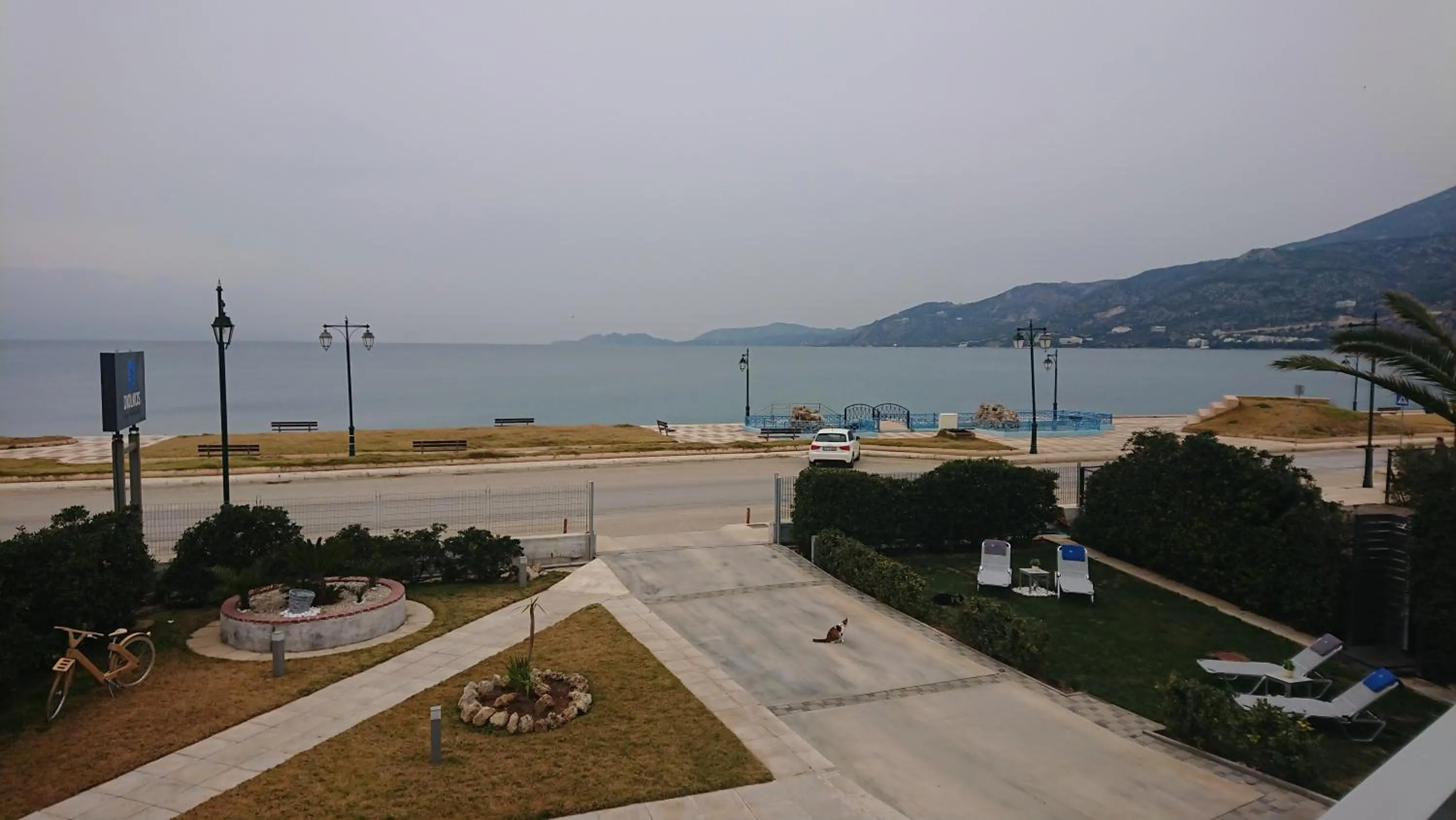 Sea view in Diolkos Studios