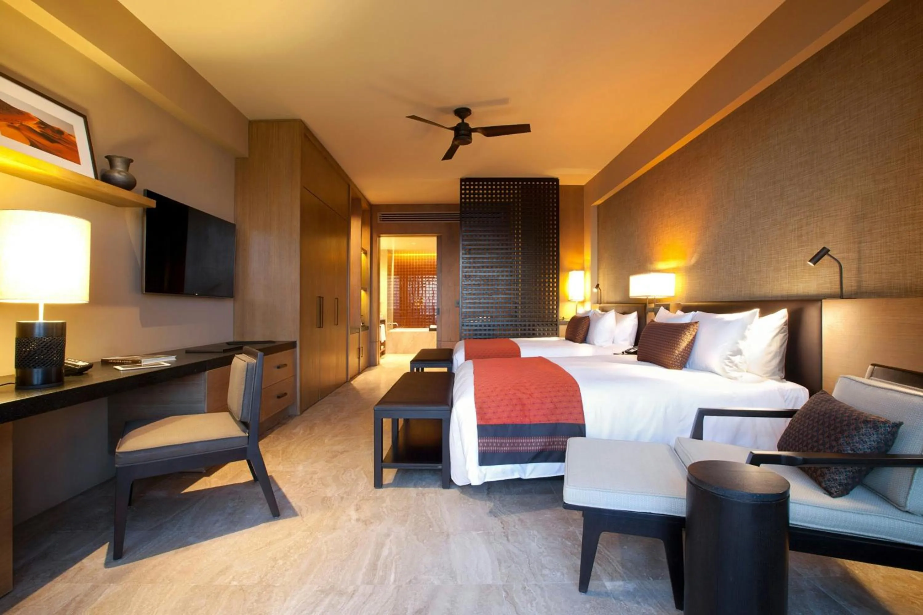 Photo of the whole room, Bed in JW Marriott Los Cabos Beach Resort & Spa