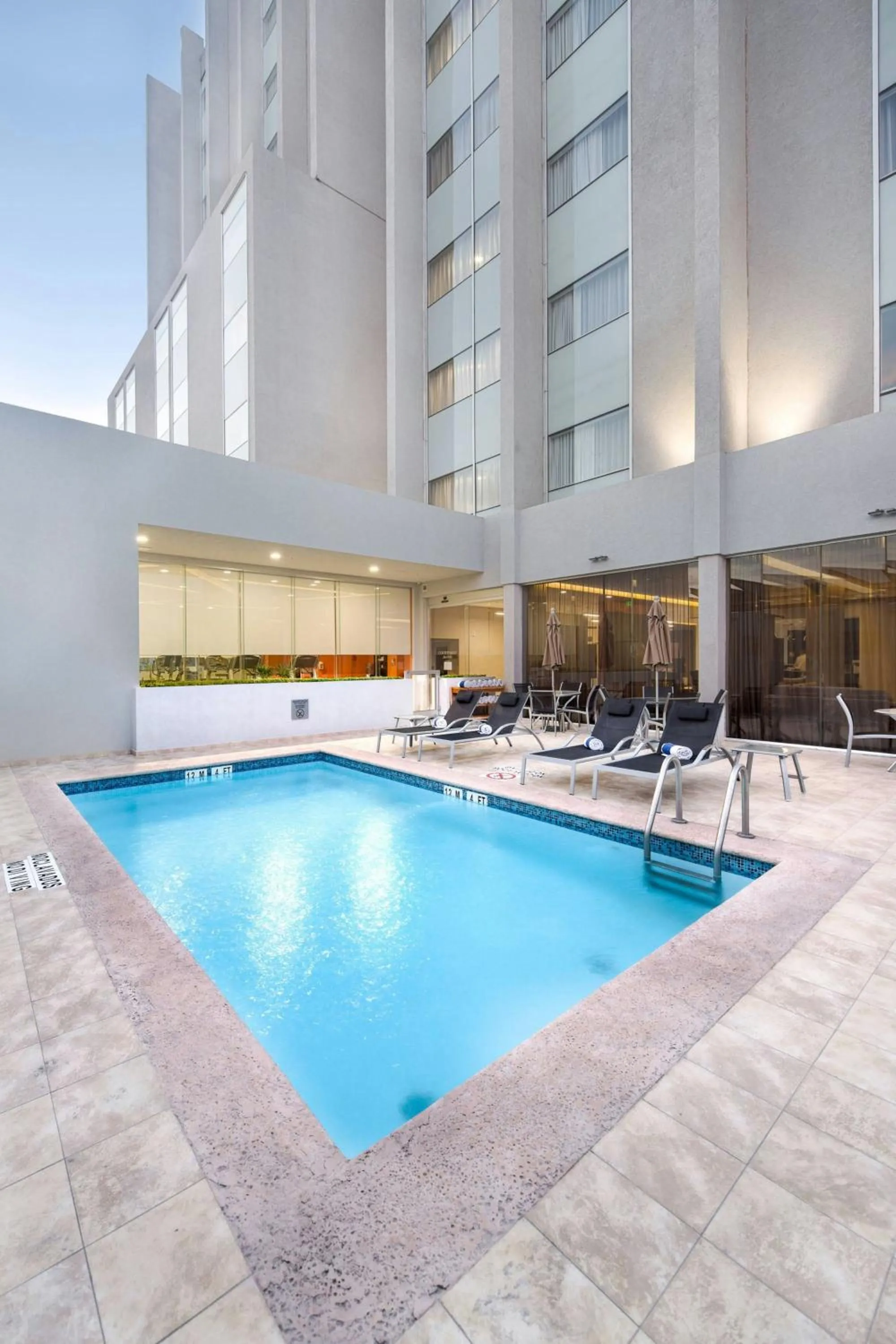 Swimming pool in Courtyard by Marriott Saltillo