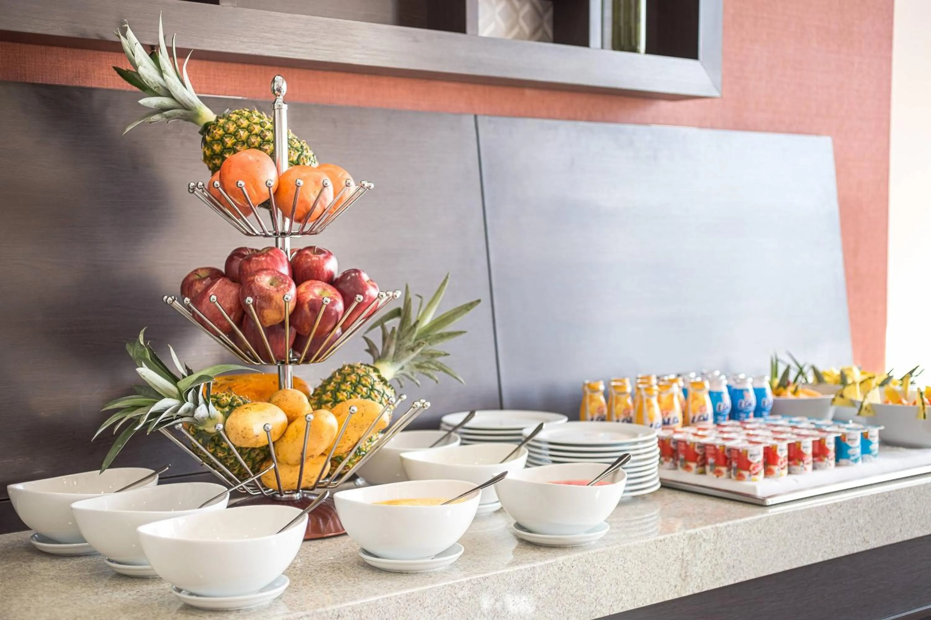 Breakfast in Courtyard by Marriott Saltillo