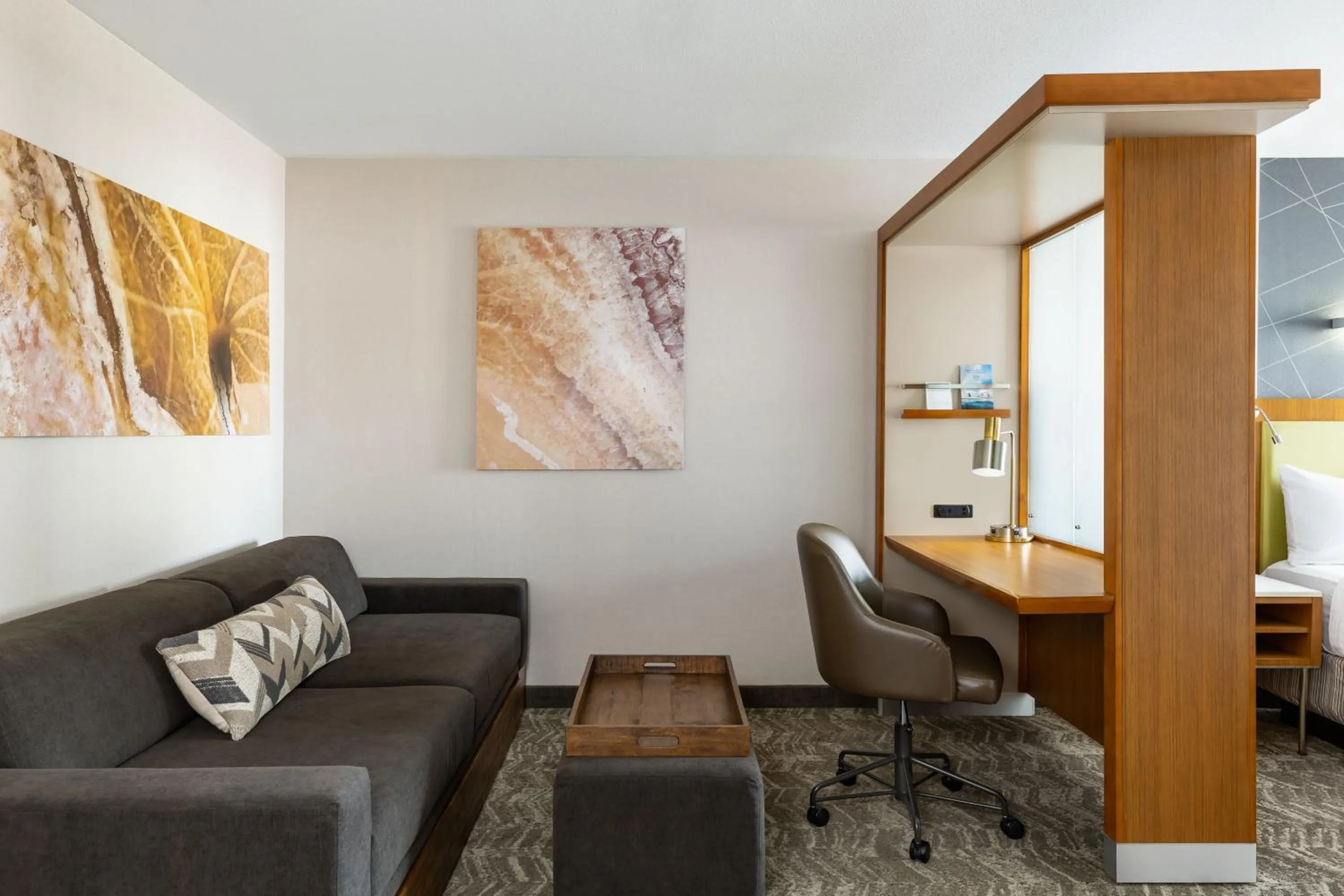 Living room in SpringHill Suites by Marriott Wisconsin Dells