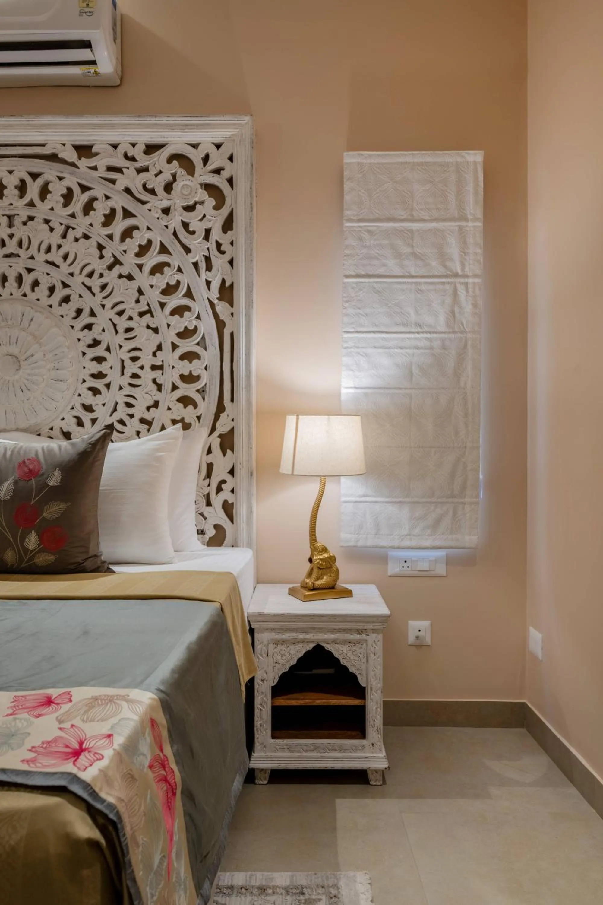 Bedroom, Bed in juSTa Luxe Kashi Parampara, Varanasi