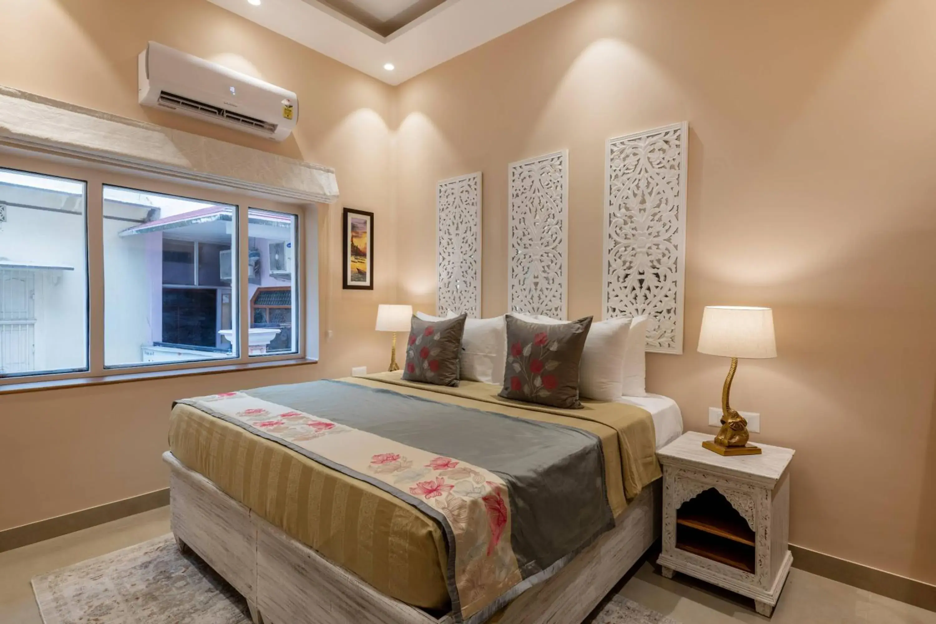 Junior Suite: Enjoy Pandit-led Welcome Ceremony, Morning Havan in the courtyard, Holi Dip in the Ganges, Evening Hi-Tea, Live Music, Ganga Aarti experience by Boat, Live Banarasi Paan experience and more in juSTa Luxe Kashi Parampara, Varanasi Junior Suite: Enjoy Pandit-led Welcome Ceremony, Morning Havan in the courtyard, Holi Dip in the Ganges, Evening Hi-Tea, Live Music, Ganga Aarti experience by Boat, Live Banarasi Paan experience and more in juSTa Luxe Kashi Parampara, Varanasi