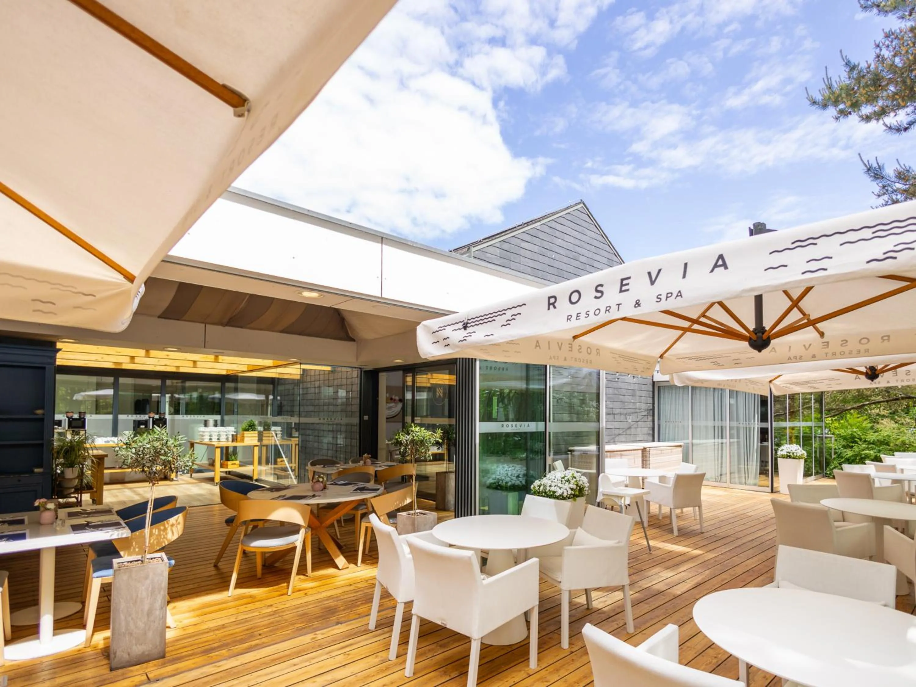 Patio in Rosevia Resort & Spa