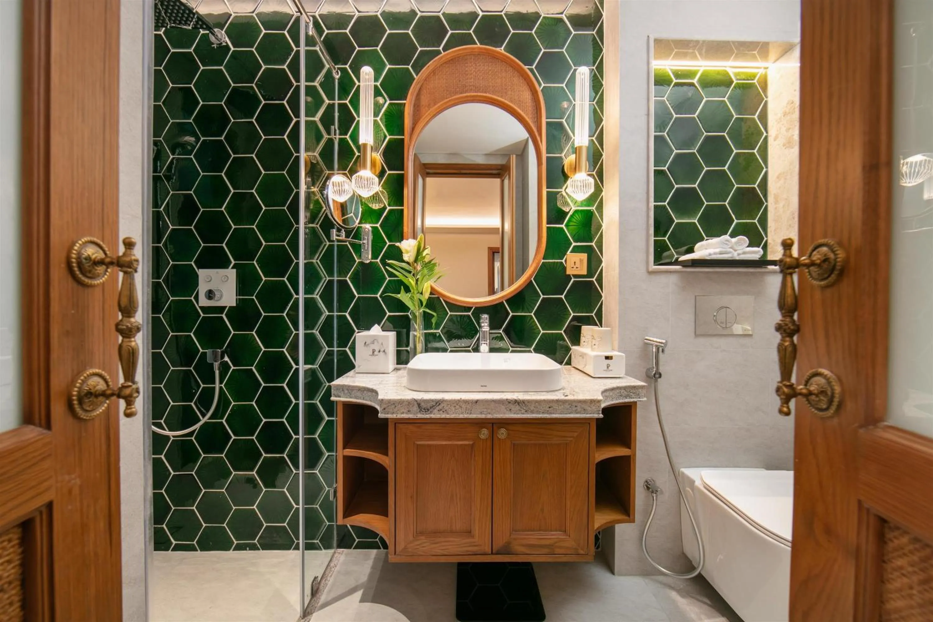 Bathroom in Proverb Hotel Hanoi