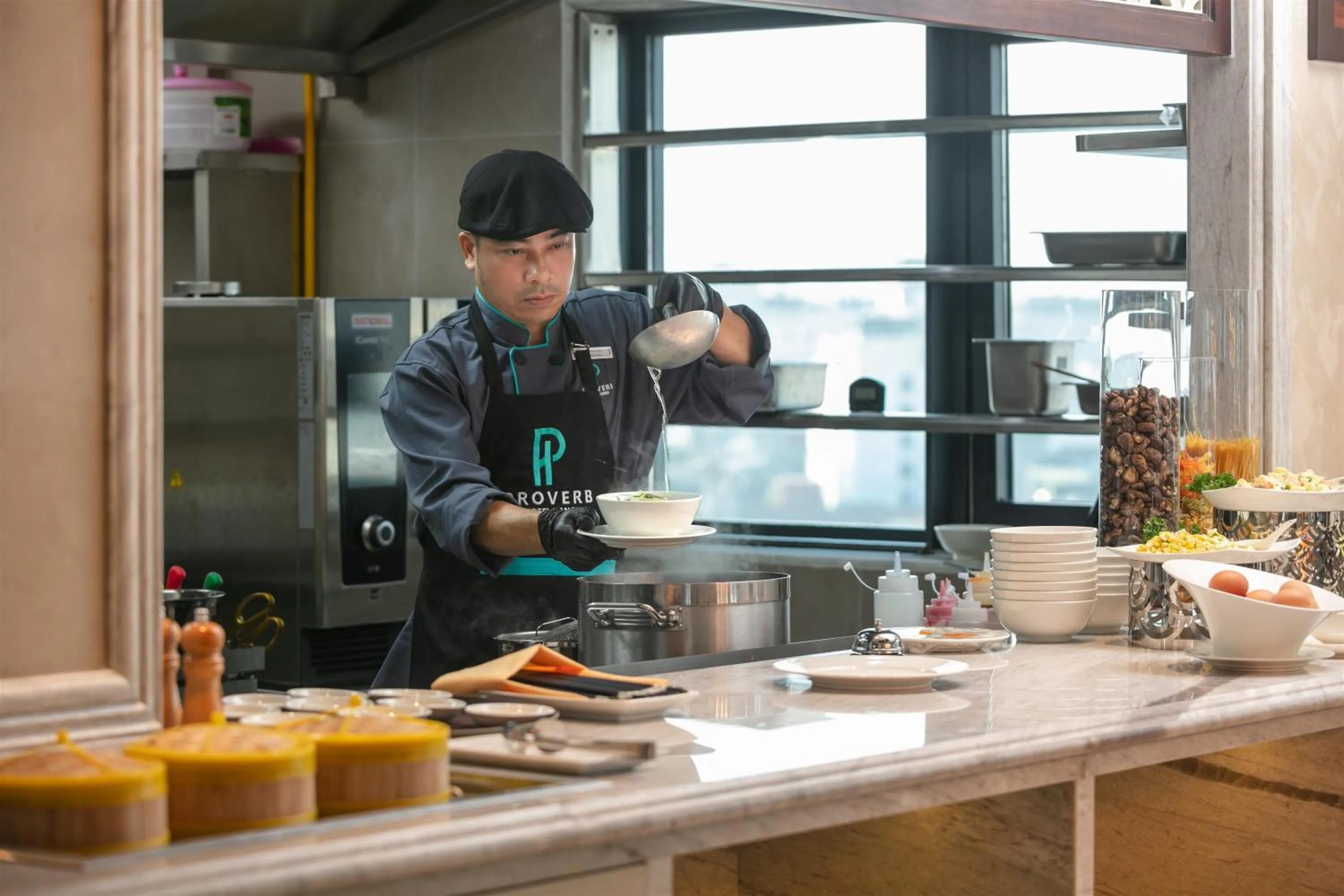 Breakfast in Proverb Hotel Hanoi