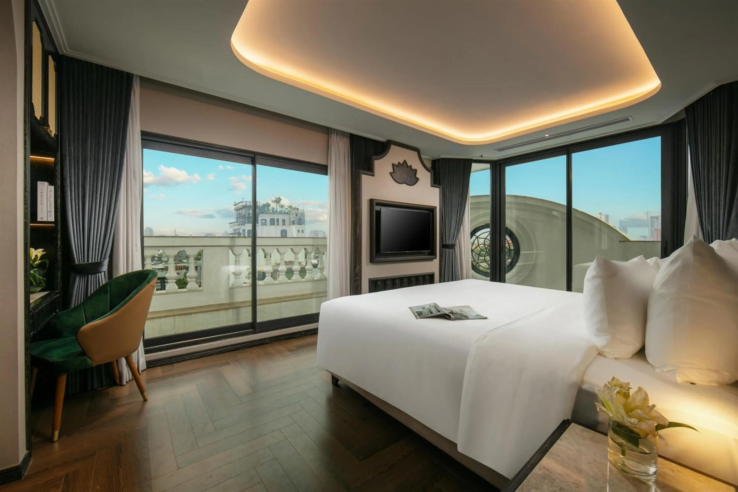 Bedroom, Bed in Proverb Hotel Hanoi