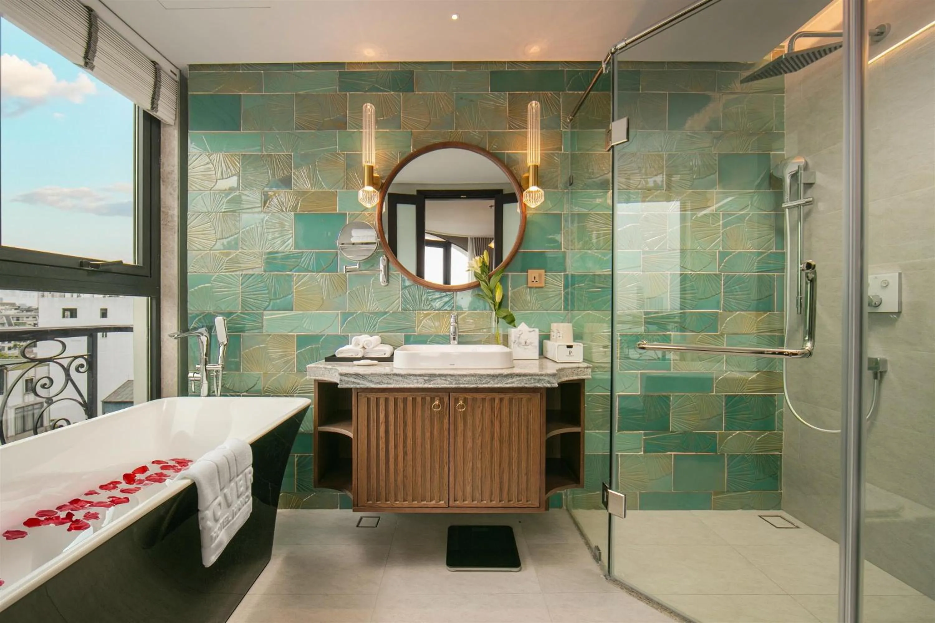 Bathroom in Proverb Hotel Hanoi