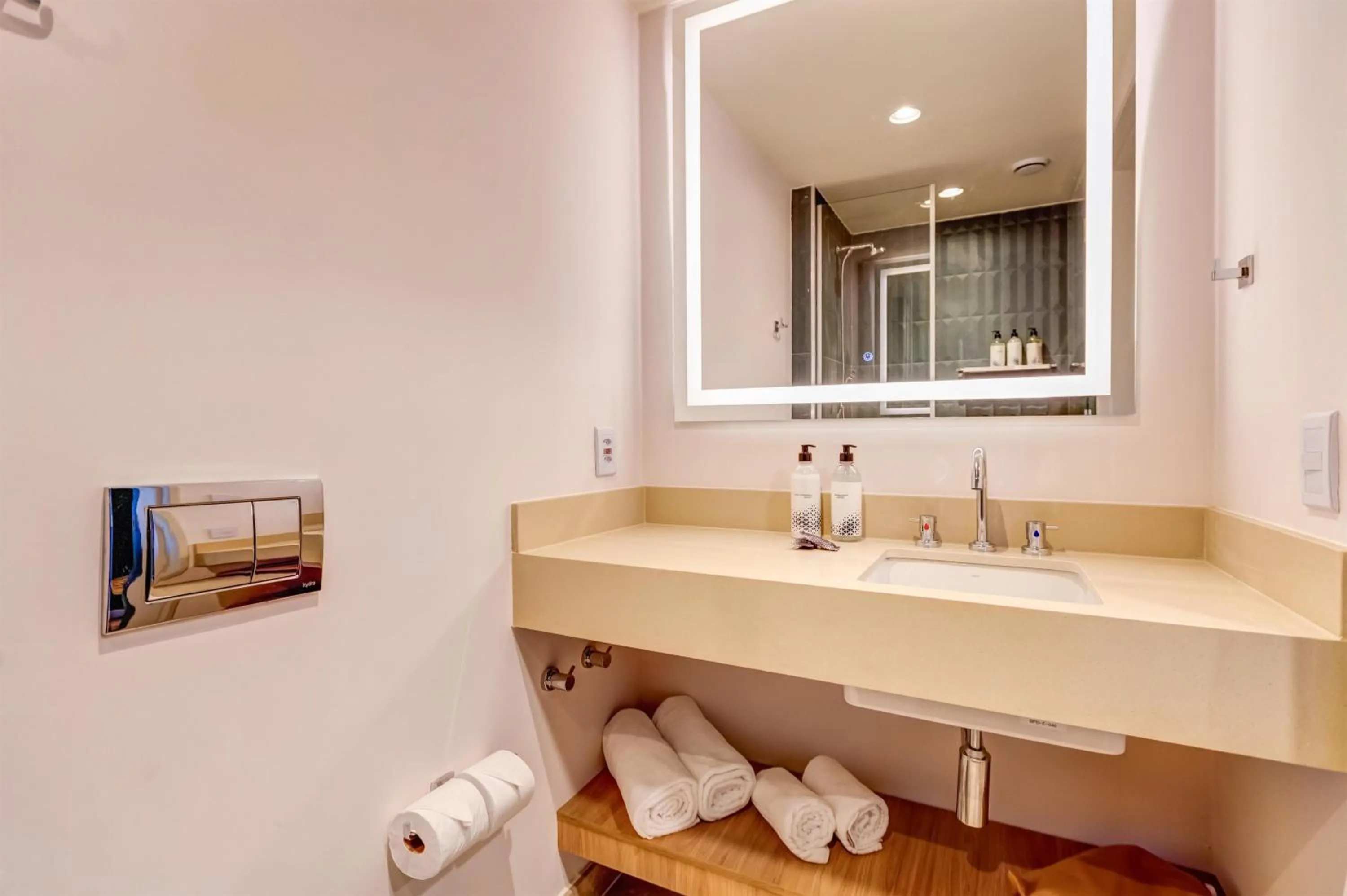 Bathroom in Hampton By Hilton Caraguatatuba Serramar