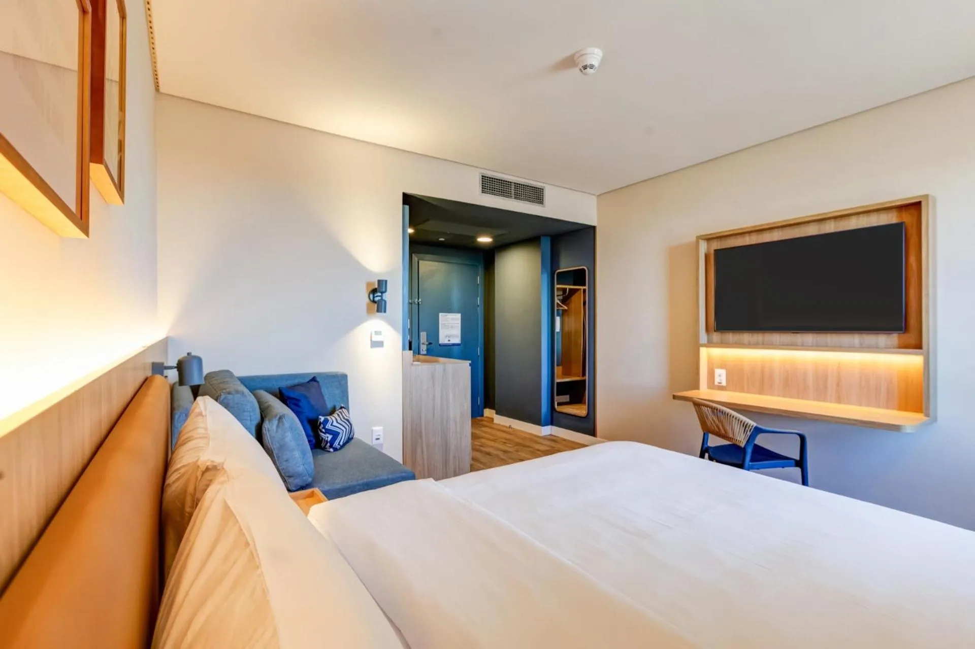 Bedroom, Bed in Hampton By Hilton Caraguatatuba Serramar