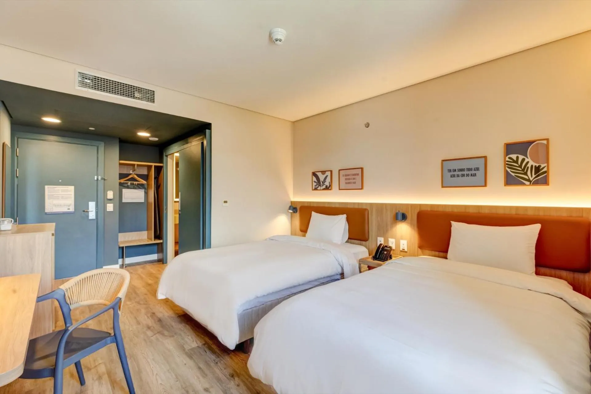 Bedroom, Bed in Hampton By Hilton Caraguatatuba Serramar