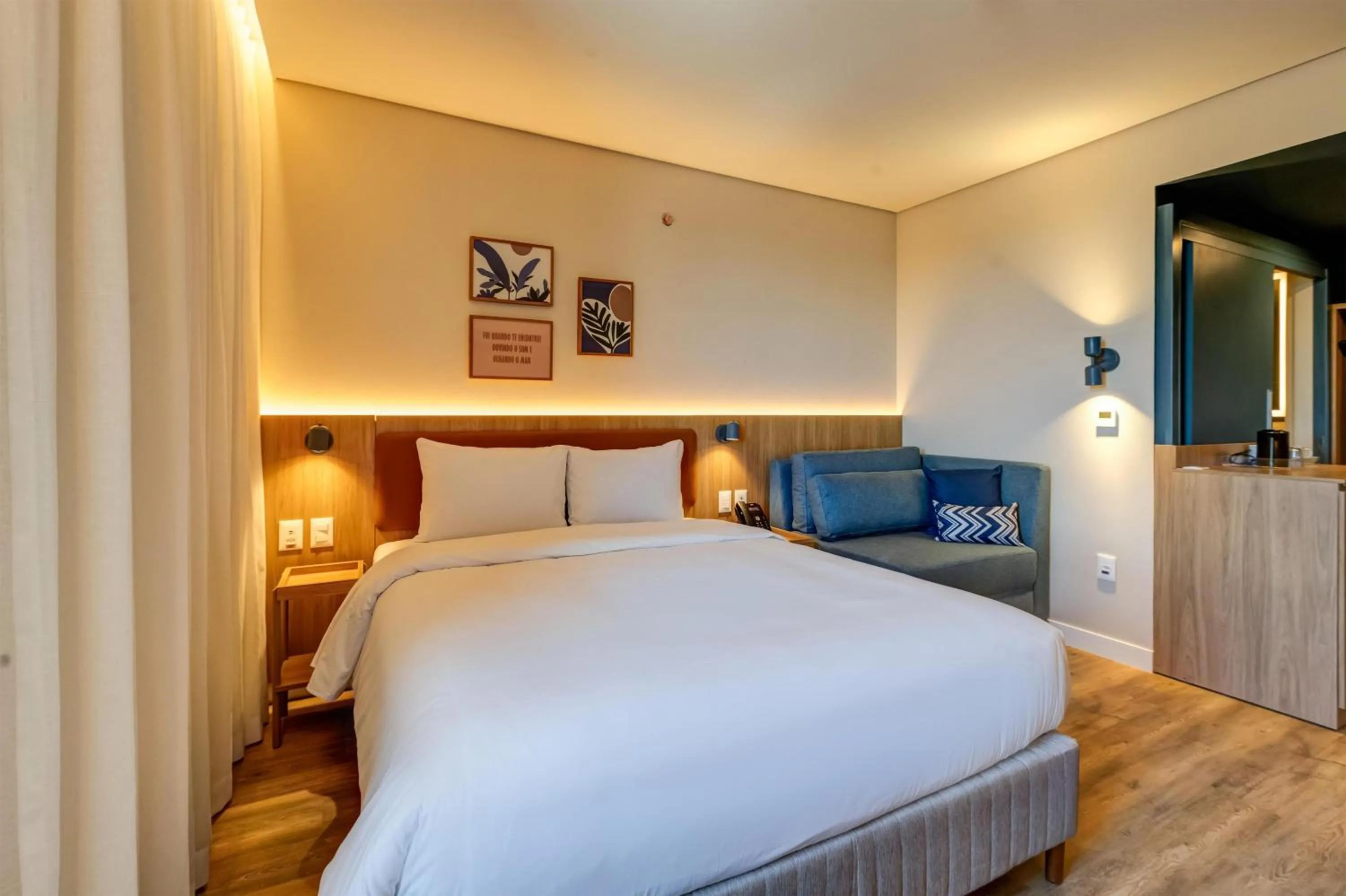 Bed in Hampton By Hilton Caraguatatuba Serramar