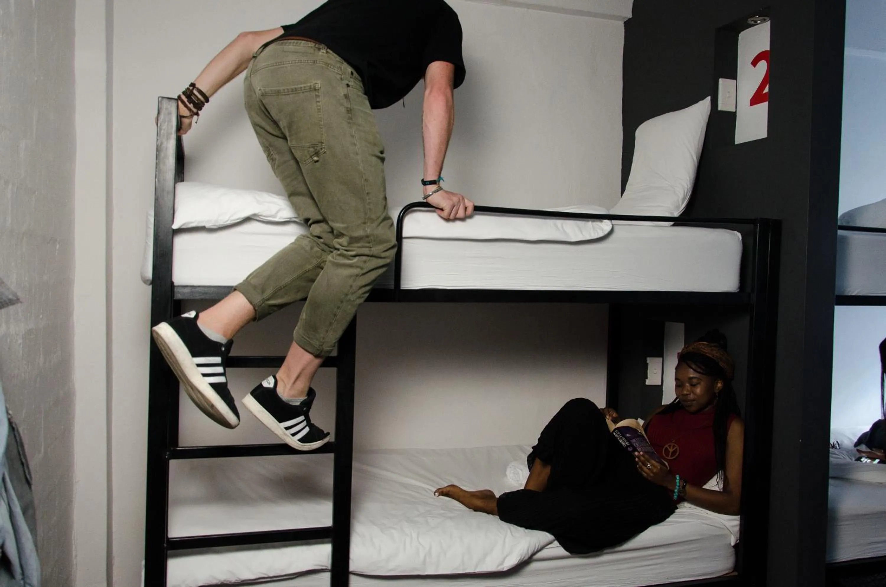 People, Bed in 91 Loop Boutique Hostel