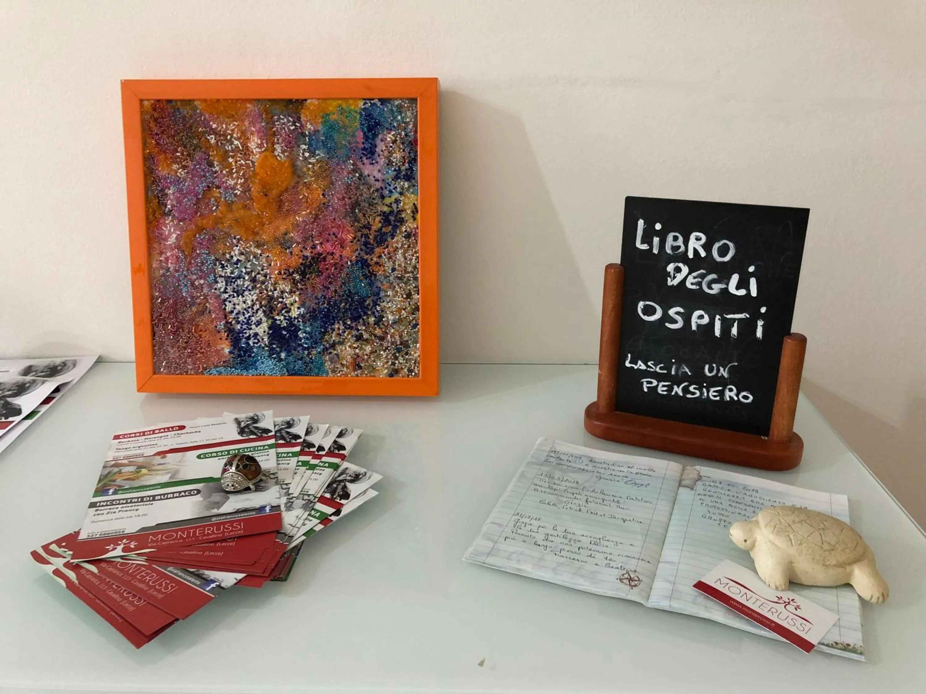 Property building in Monterussi Bed and Breakfast