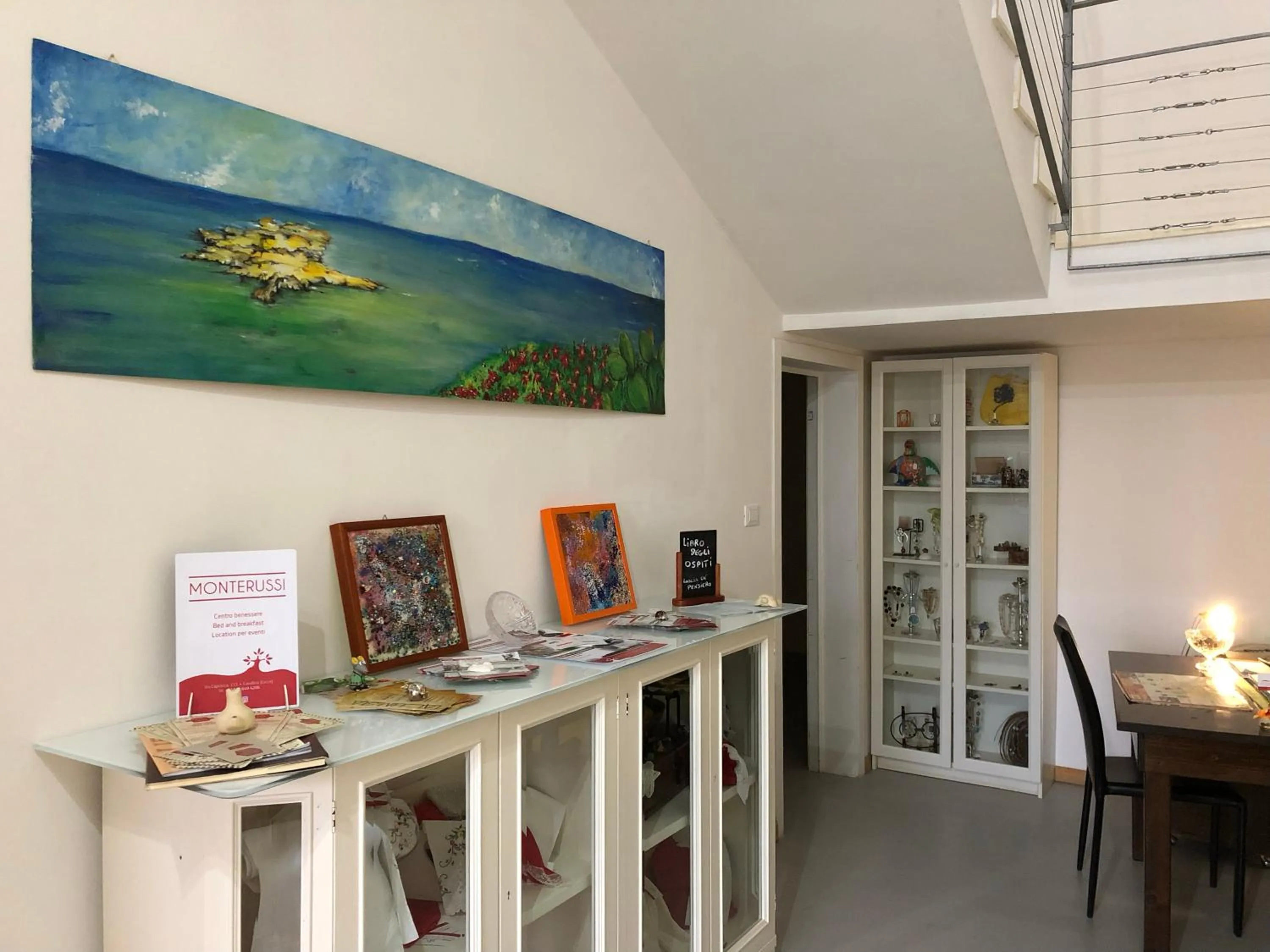 Property building in Monterussi Bed and Breakfast