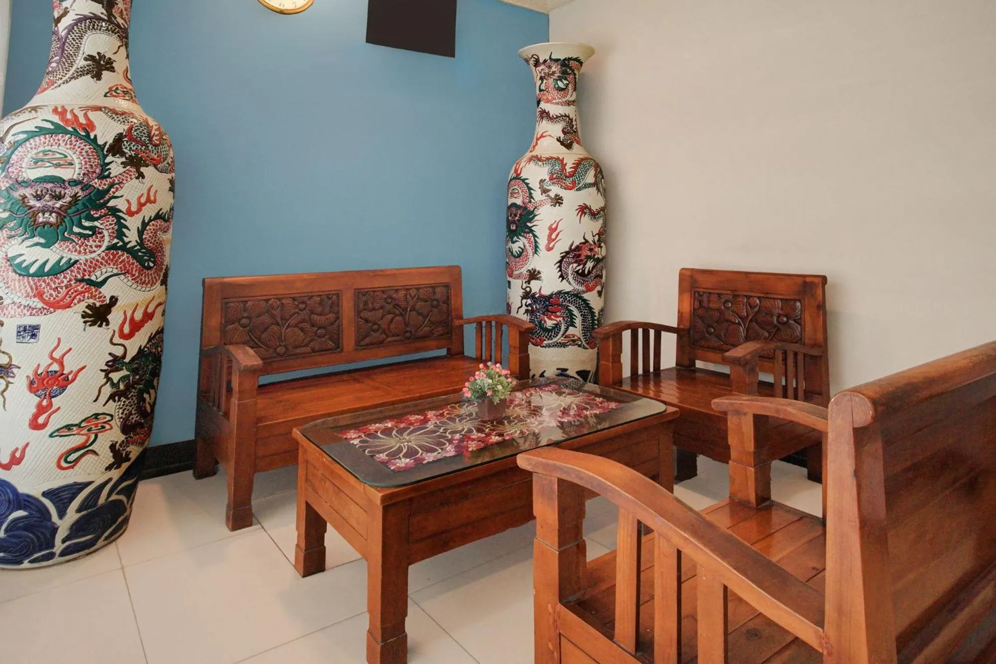 Seating area in Hotel O Palembang near Palembang Indah Mall formerly Hotel Relasi