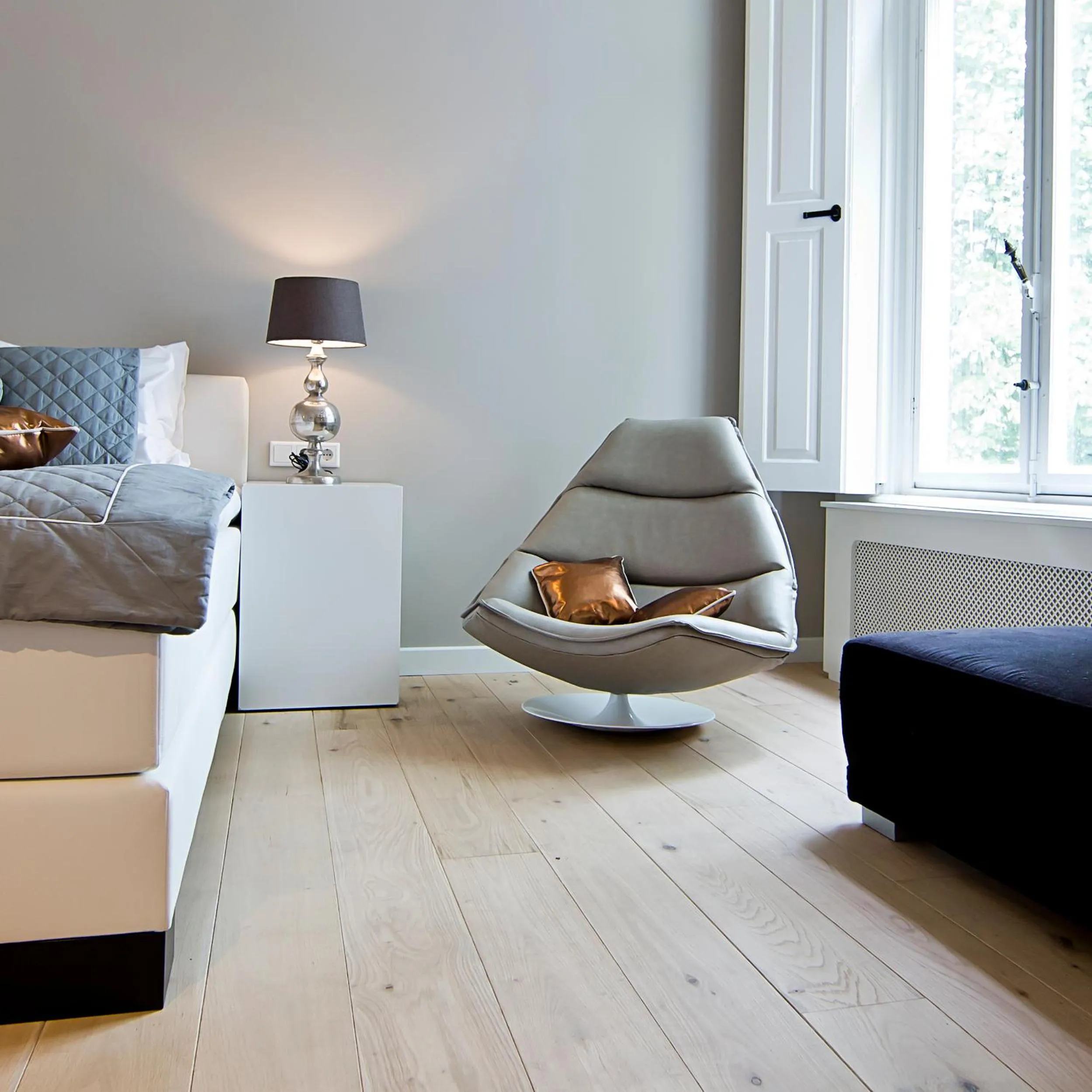 Living room, Bed in Villa Polder