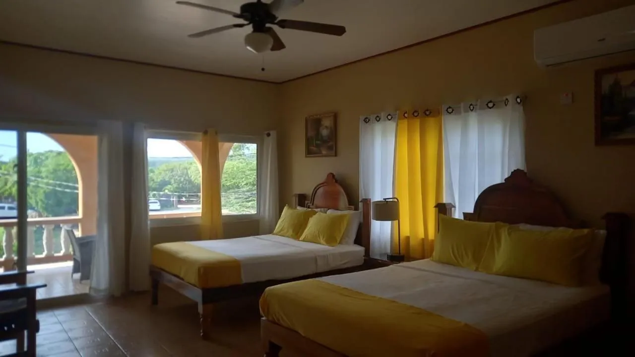Bed in Brytan Villa