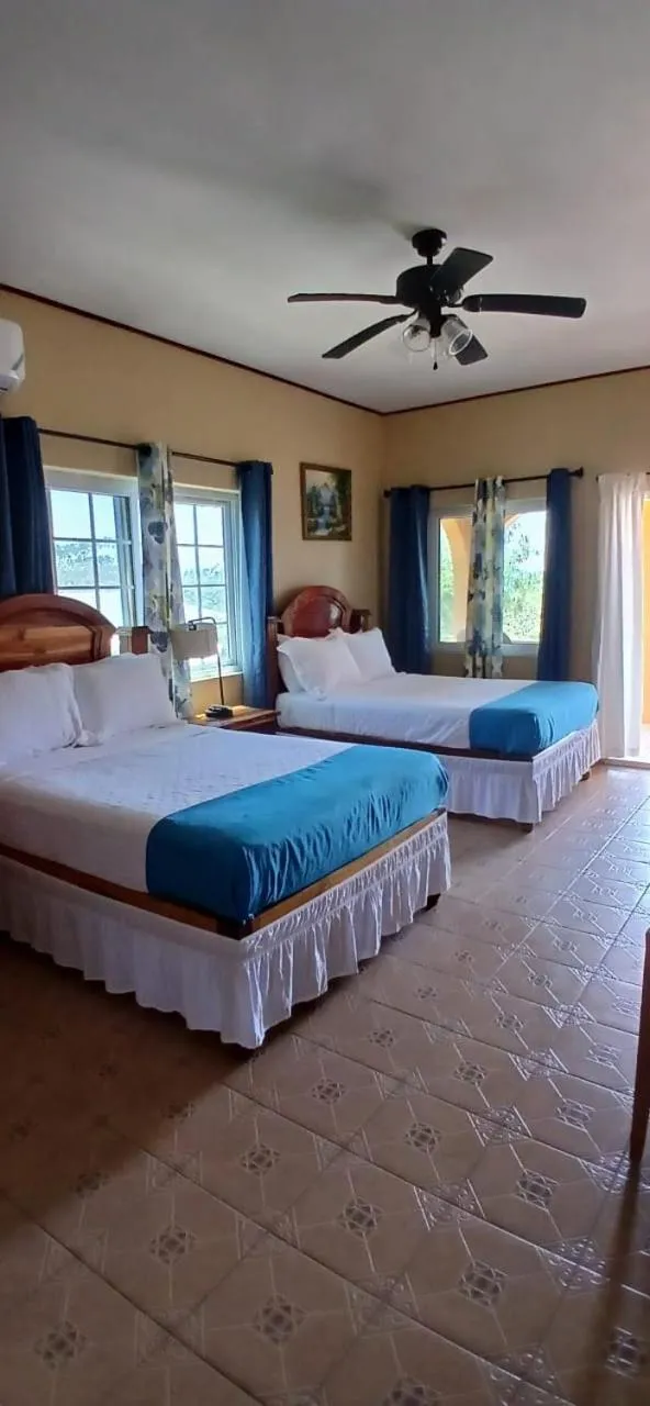 Bed in Brytan Villa