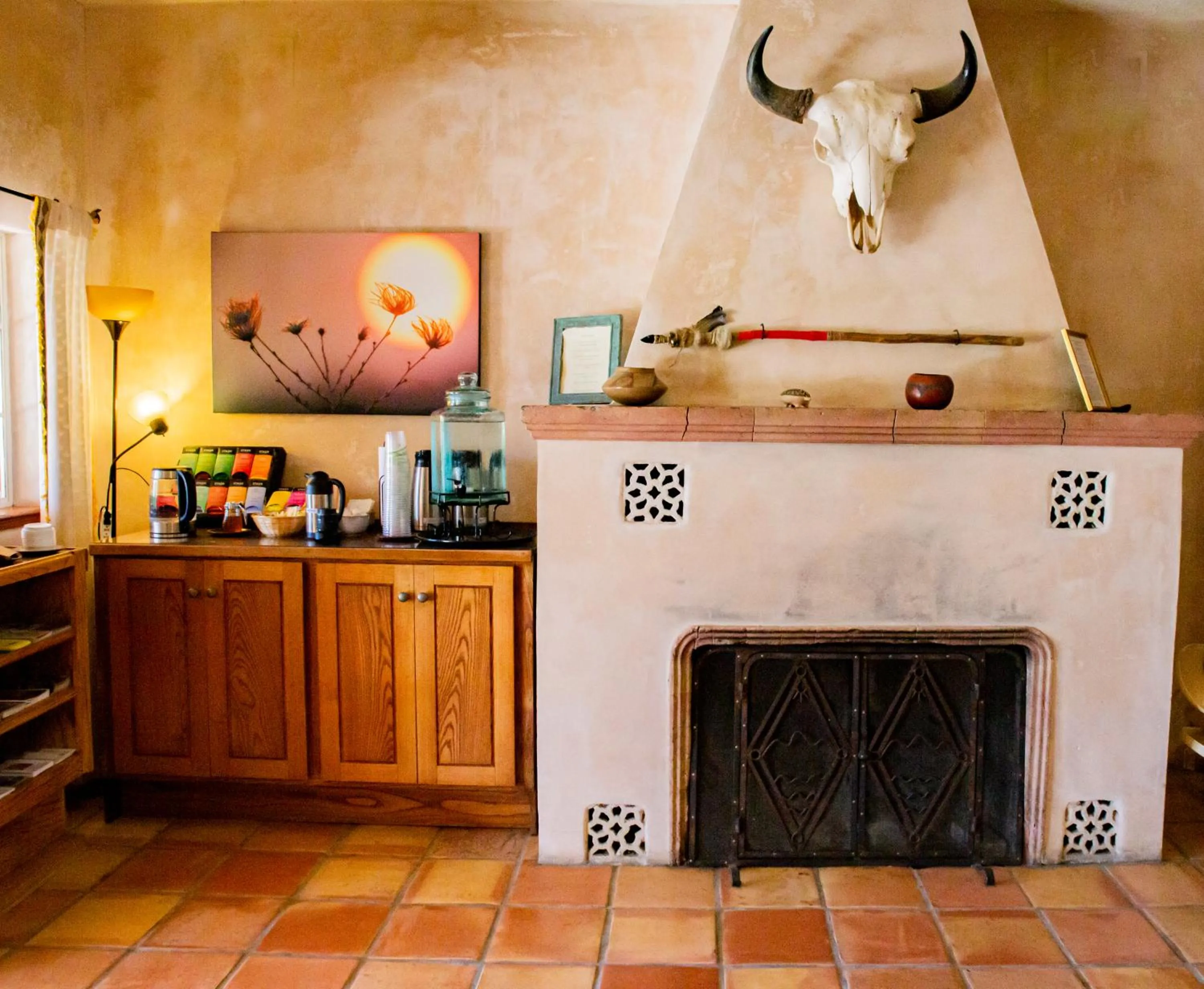 Lobby or reception in Sierra Grande, a Ted Turner Retreat