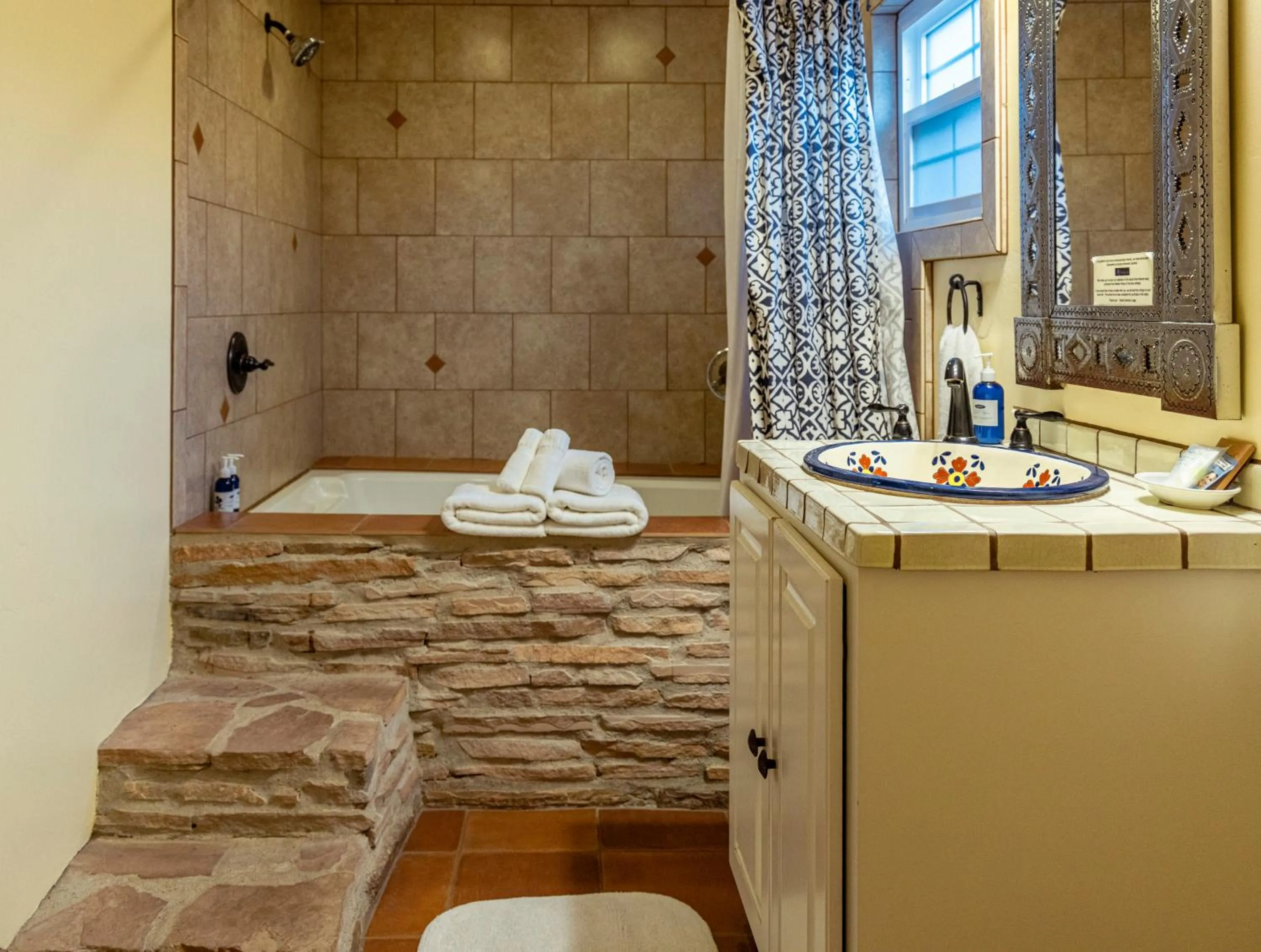 Bathroom in Sierra Grande, a Ted Turner Retreat